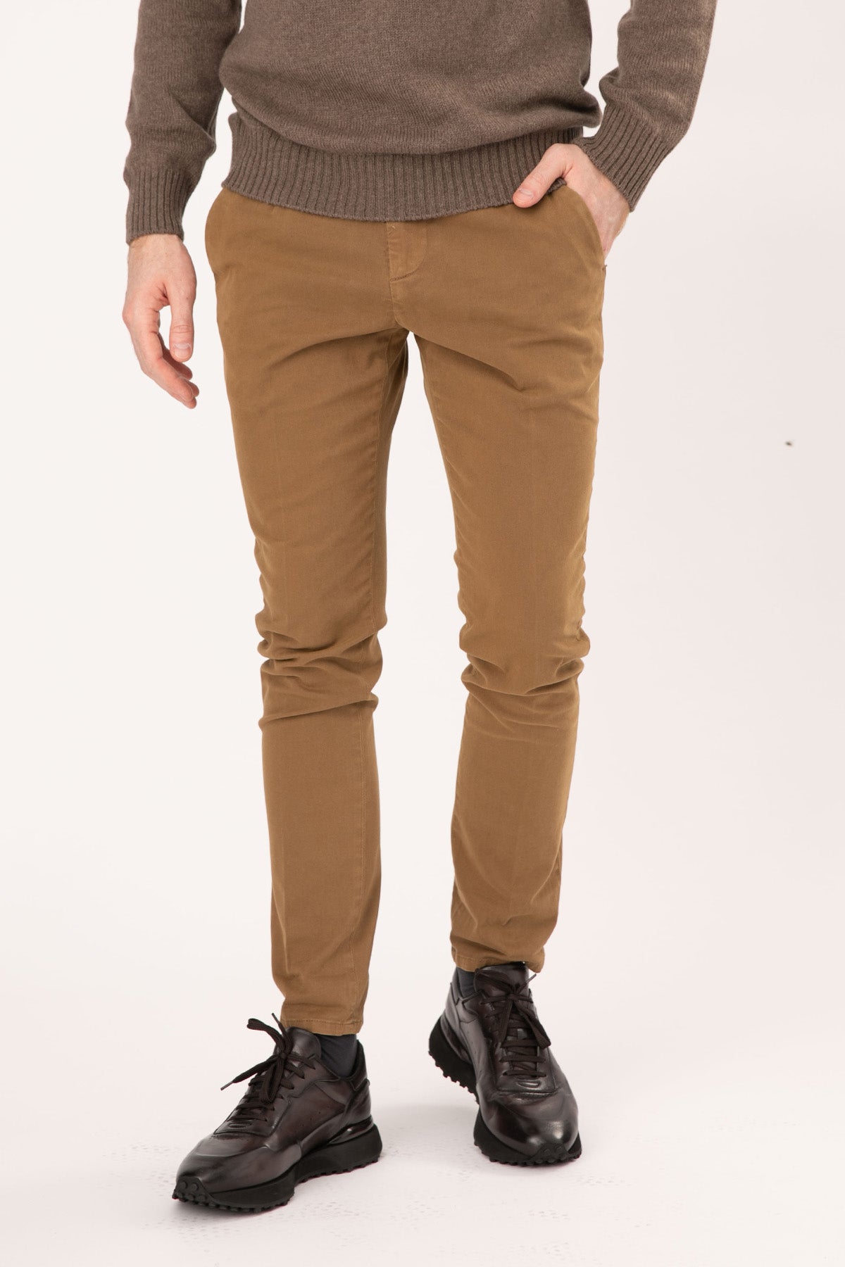 Dondup Slim Fit Yandan Cepli Tek Pile Pantolon-Libas Trendy Fashion Store
