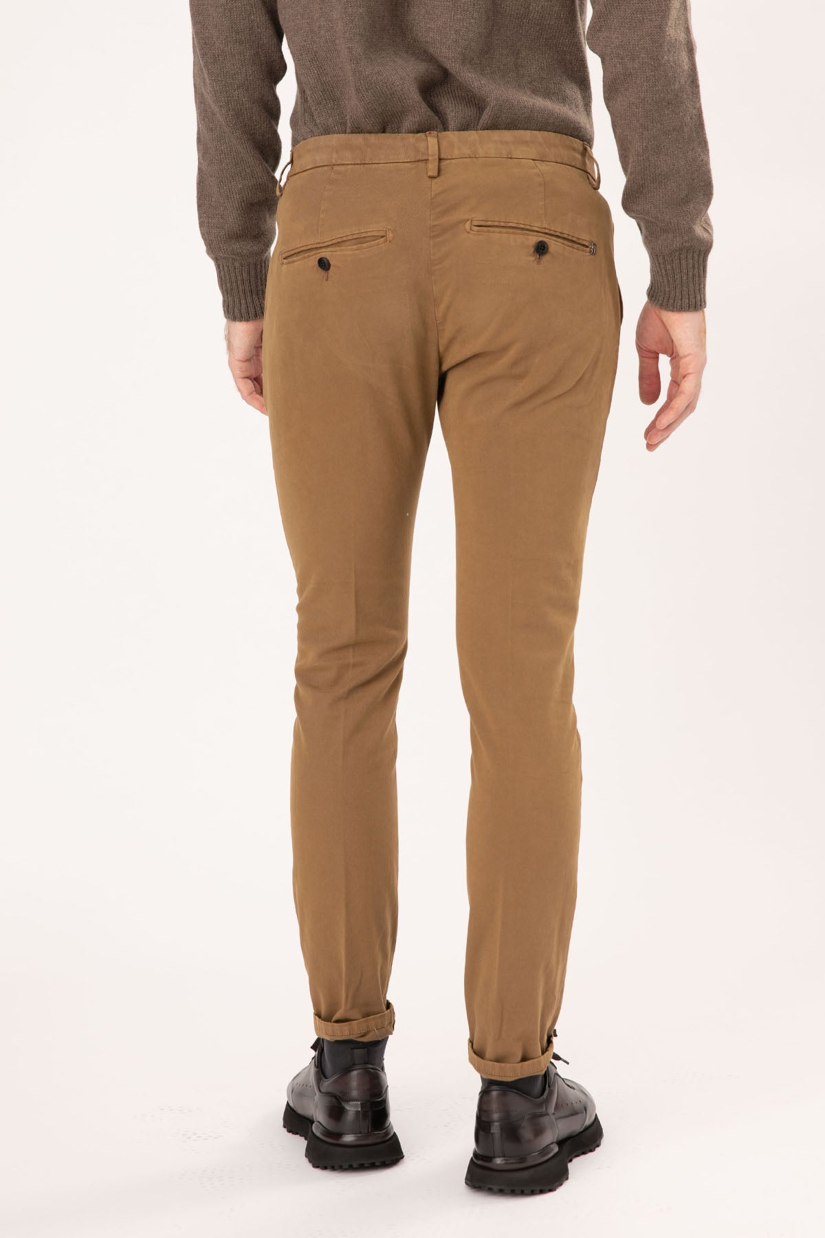 Dondup Slim Fit Yandan Cepli Tek Pile Pantolon-Libas Trendy Fashion Store