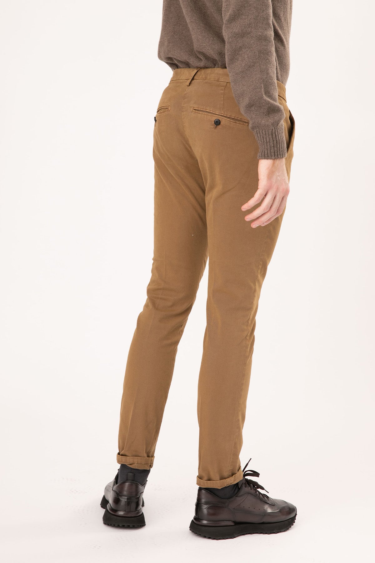 Dondup Slim Fit Yandan Cepli Tek Pile Pantolon-Libas Trendy Fashion Store