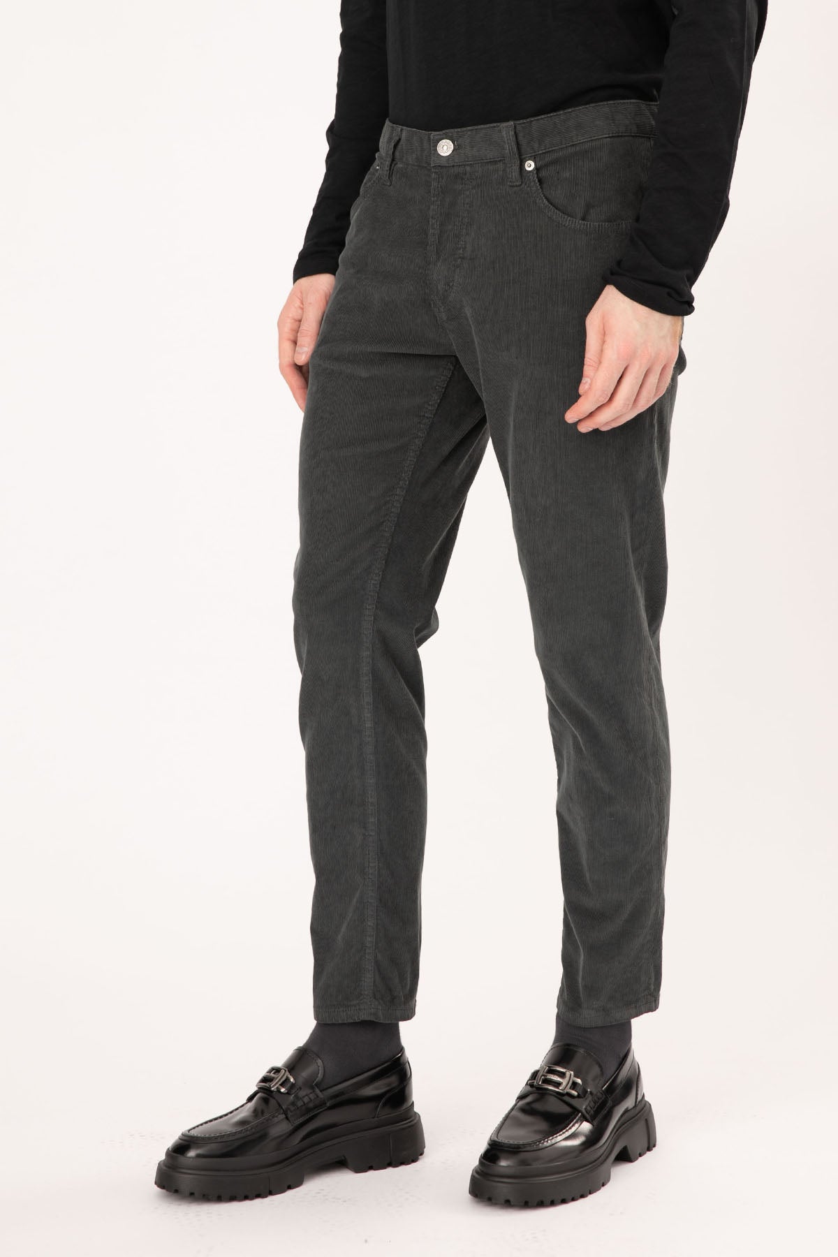 Dondup Brighton Havuç Kesim Fitilli Kadife Pantolon-Libas Trendy Fashion Store