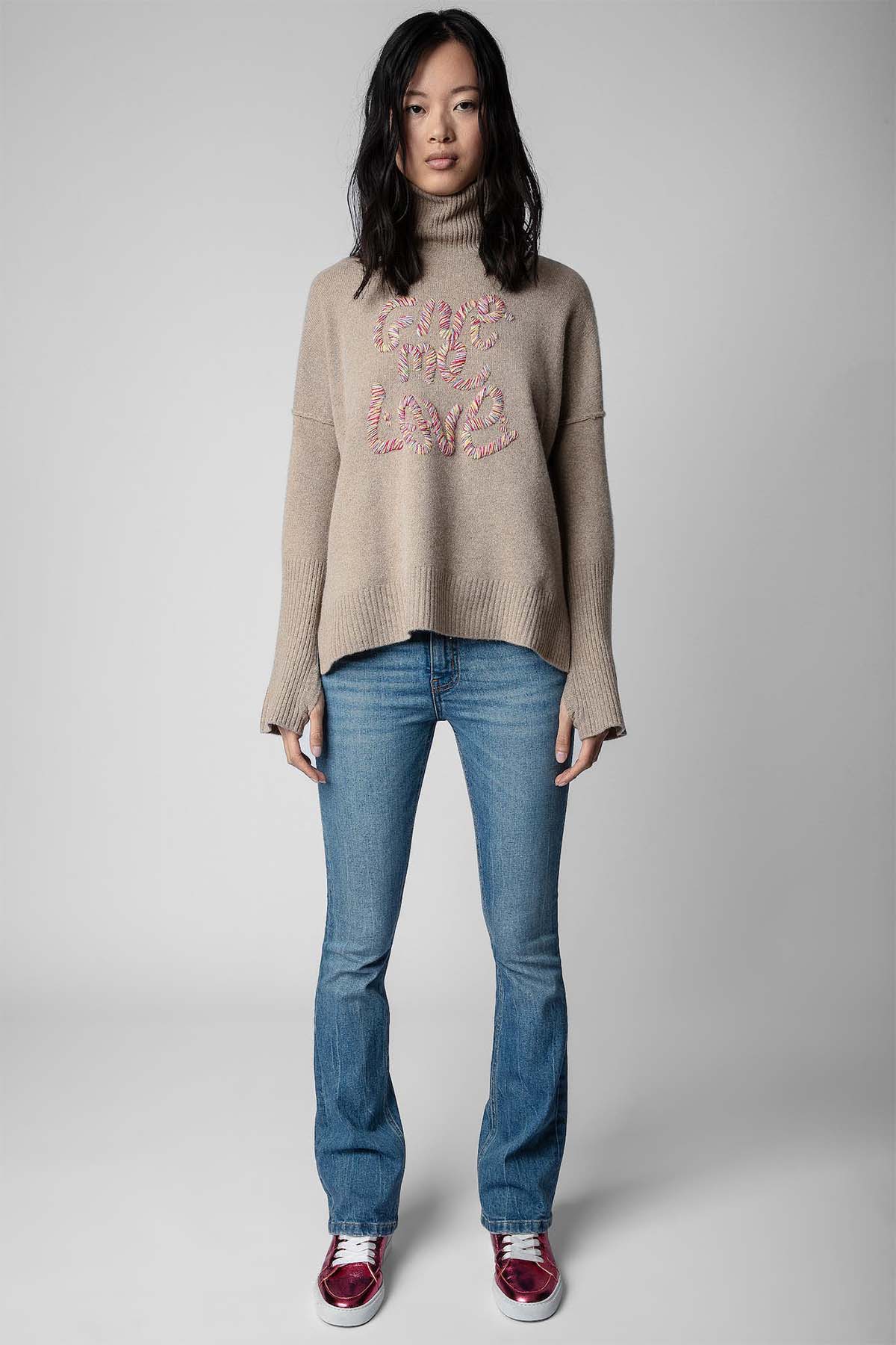 Zadig & Voltaire Balıkçı Yaka Yün Örgü Triko-Libas Trendy Fashion Store