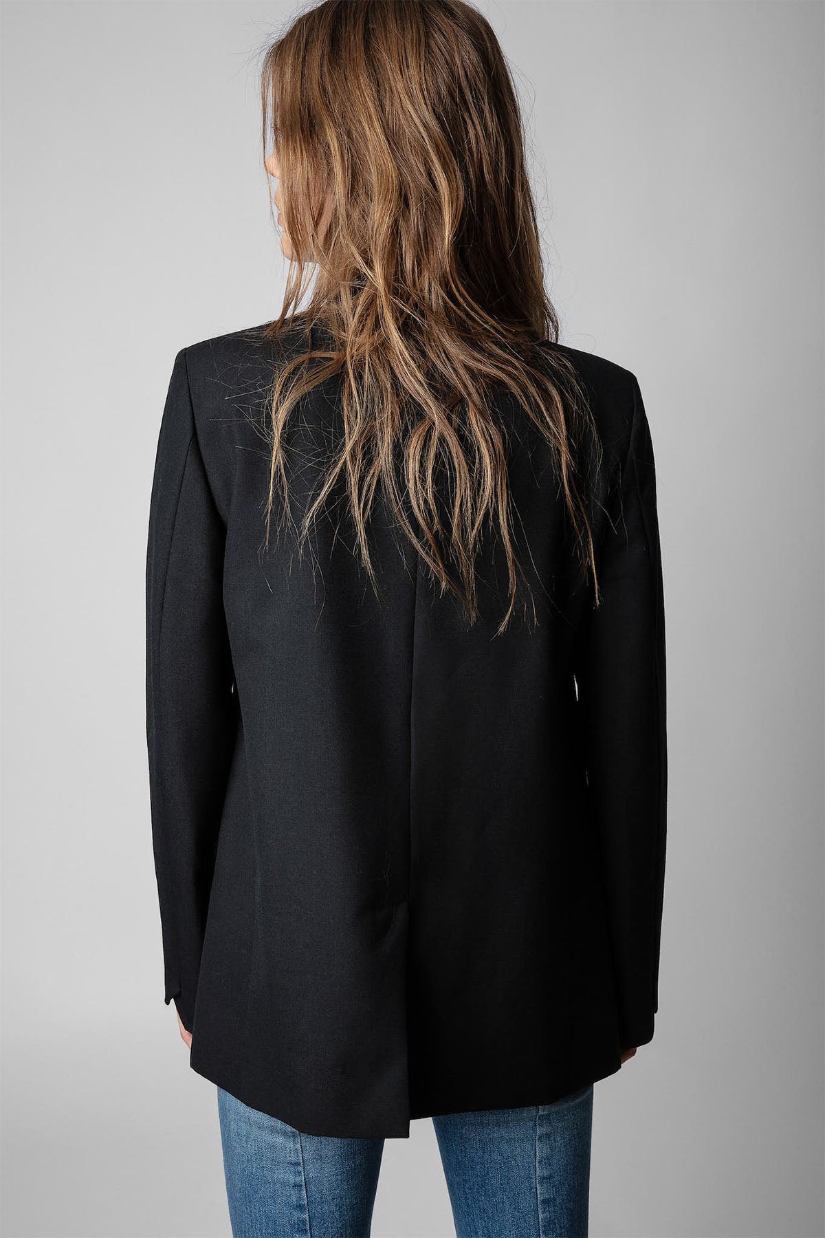 Zadig & Voltaire Rozet Detaylı Yün Blazer Ceket-Libas Trendy Fashion Store