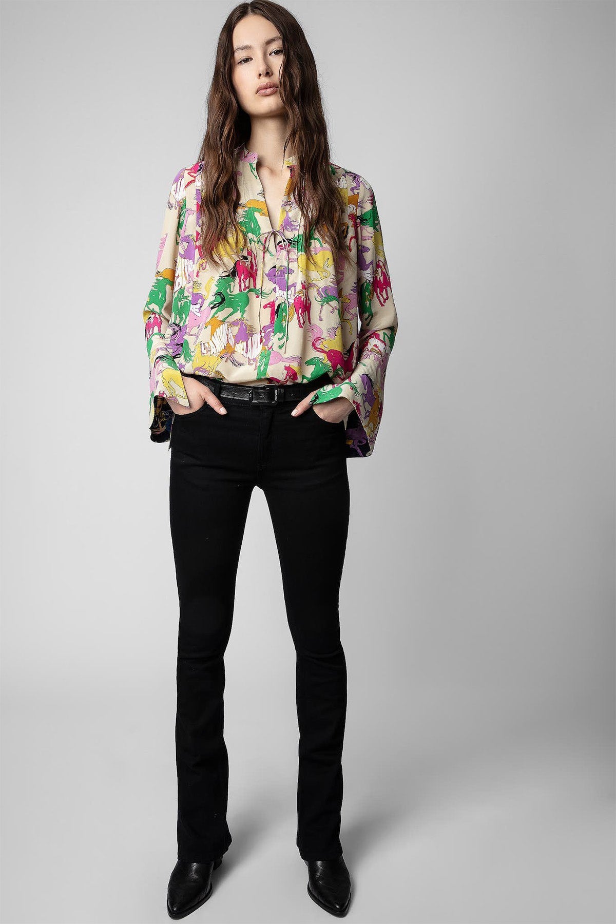 Zadig & Voltaire Hakim Yaka İpek Bluz