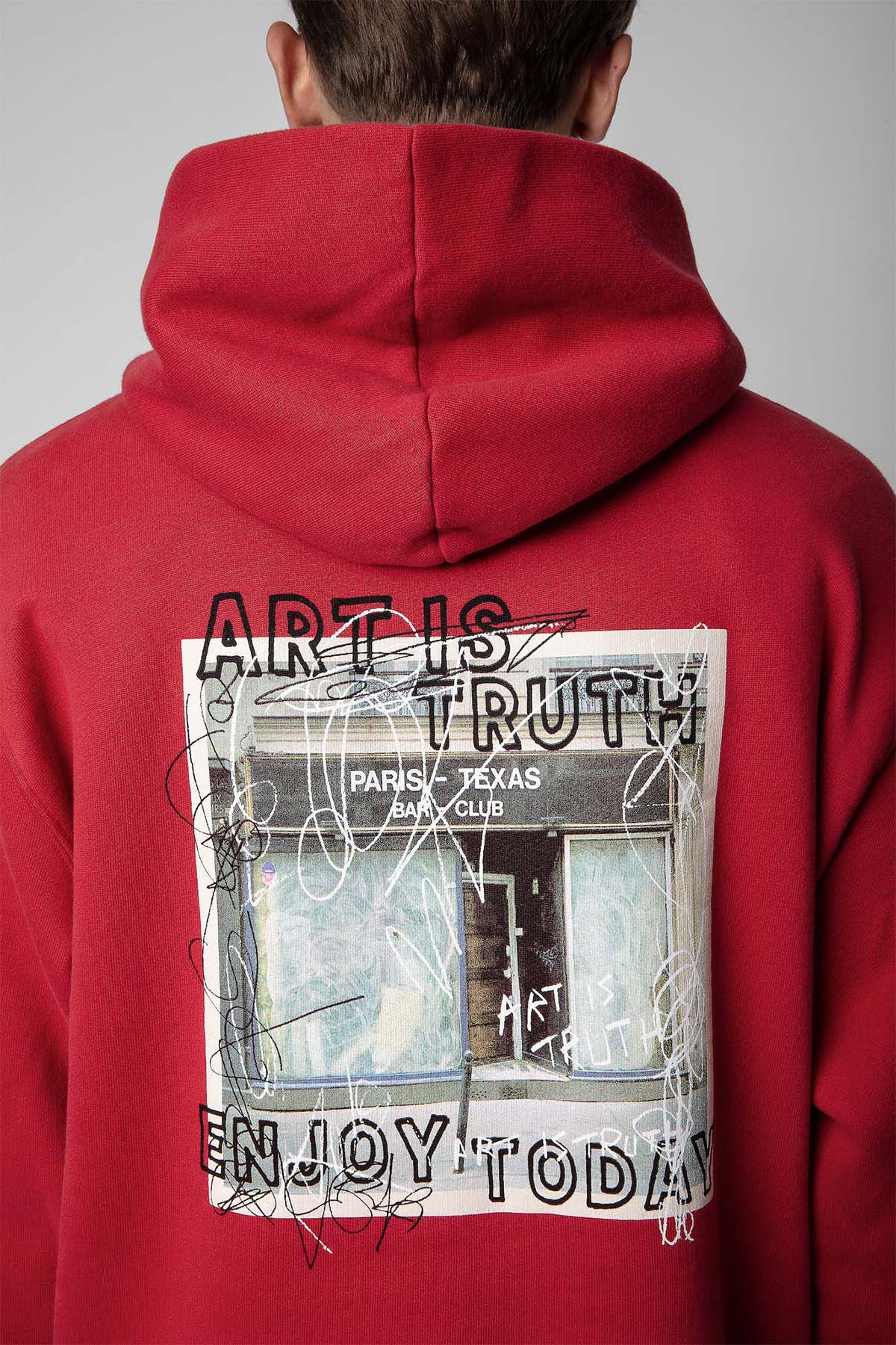 Zadig & Voltaire Sanchi Kapüşonlu Sweatshirt-Libas Trendy Fashion Store