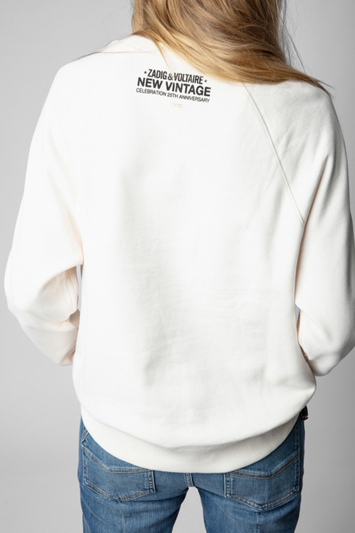 Zadig & Voltaire Logolu Yuvarlak Yaka Sweatshirt-Libas Trendy Fashion Store