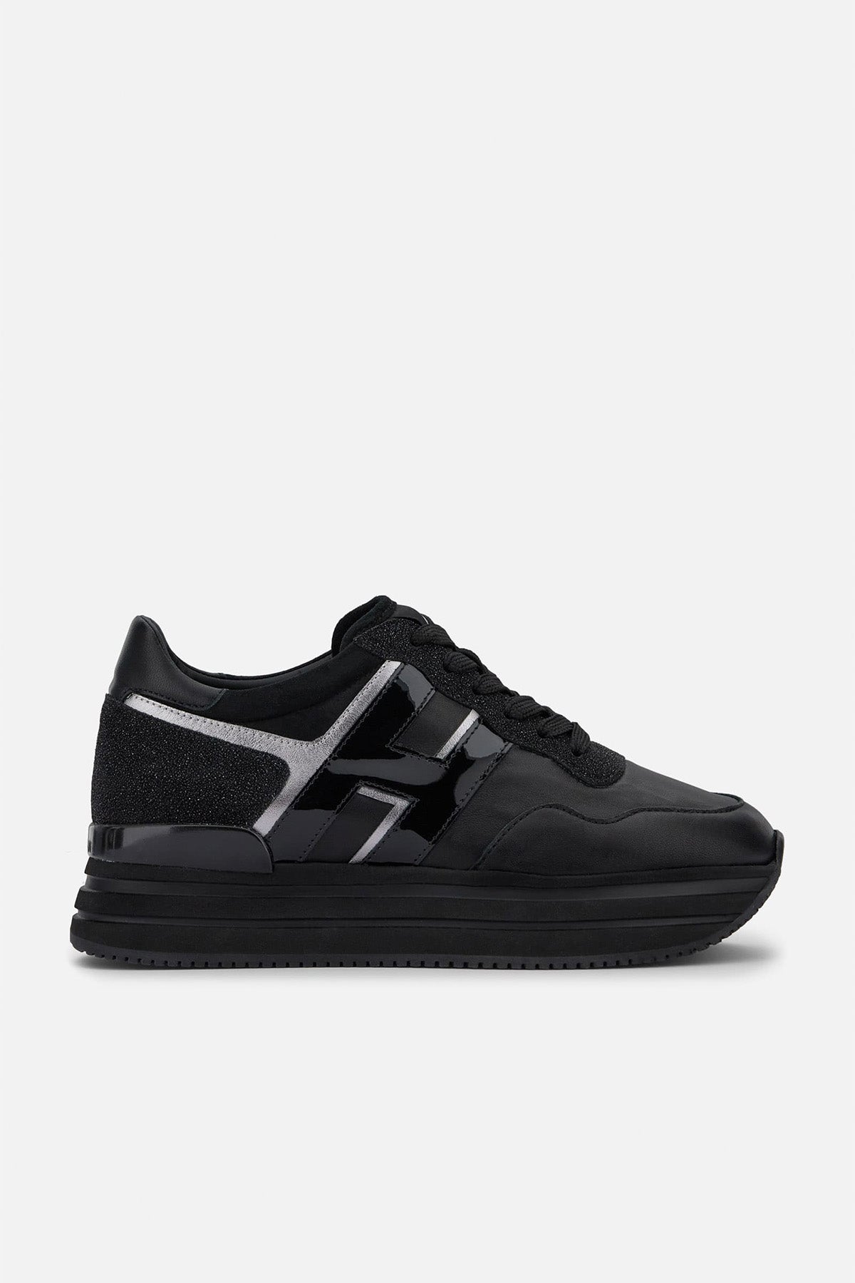 Hogan H483 Midi Platform Deri Sneaker Ayakkabı-Libas Trendy Fashion Store