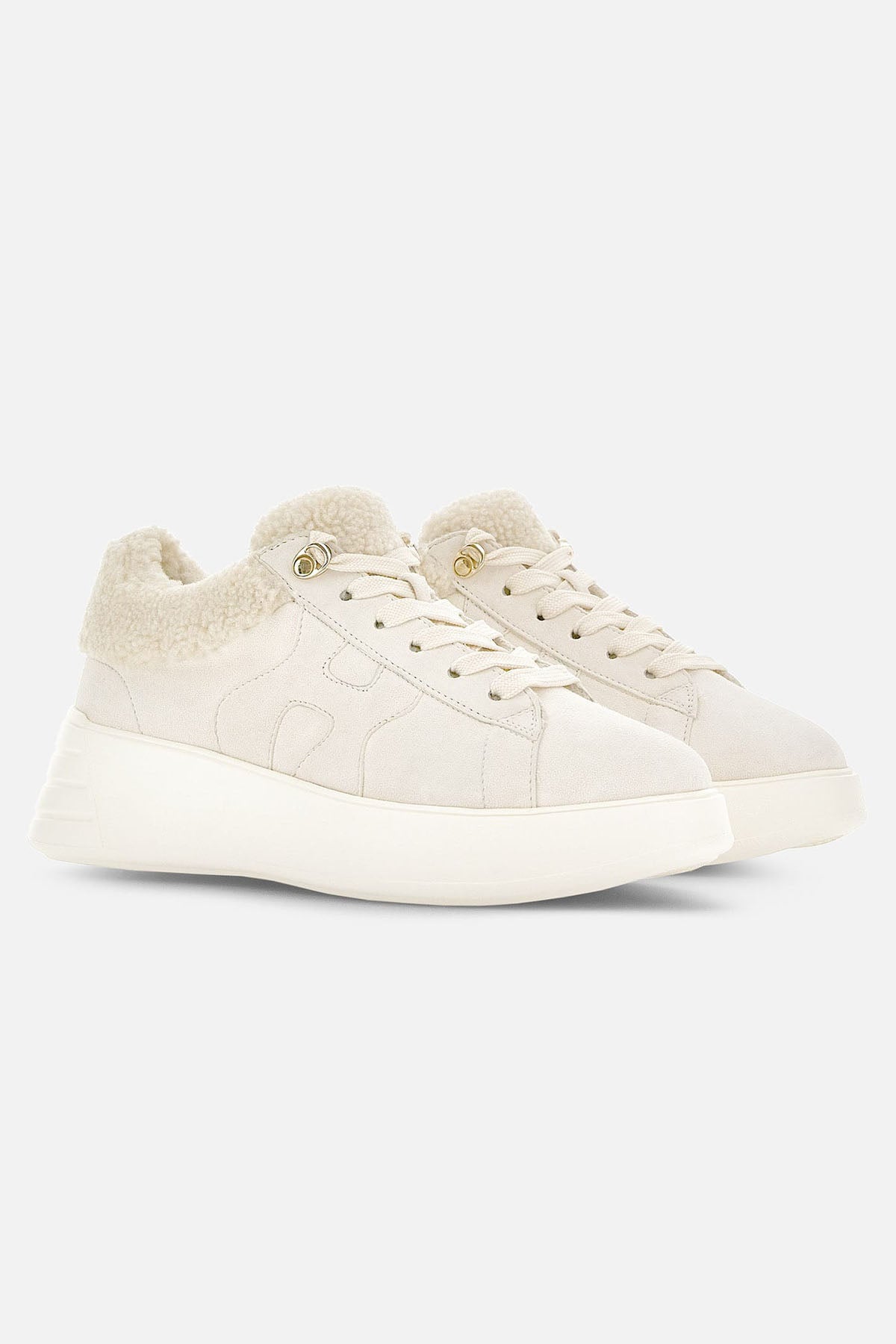 Hogan Rebel H562 İçi Kürklü Süet Sneaker Ayakkabı-Libas Trendy Fashion Store