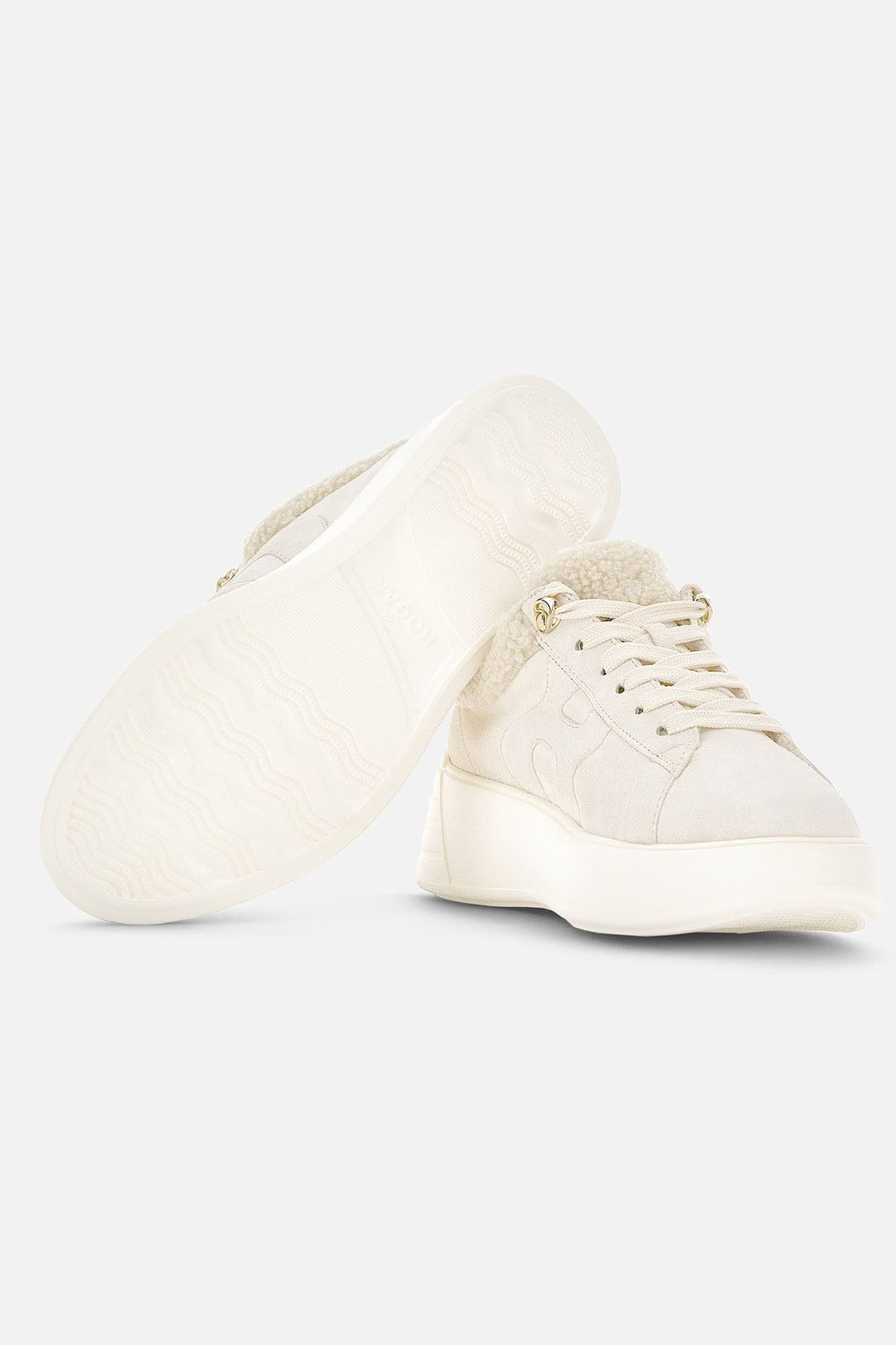 Hogan Rebel H562 İçi Kürklü Süet Sneaker Ayakkabı-Libas Trendy Fashion Store