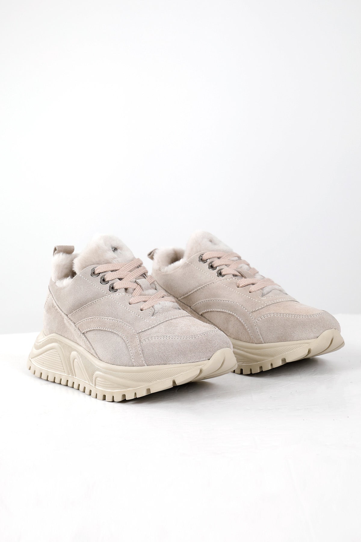 Bogner New Malaga İçi Kürklü Nubuk Sneaker Ayakkabı-Libas Trendy Fashion Store