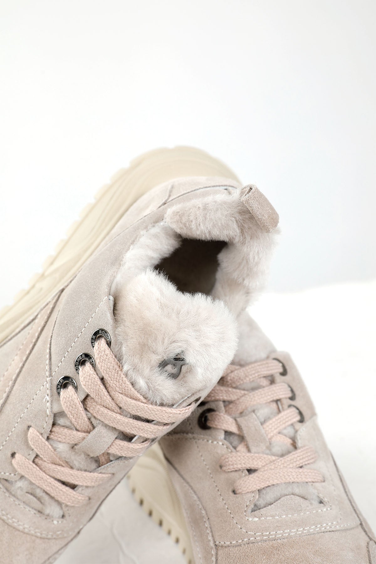 Bogner New Malaga İçi Kürklü Nubuk Sneaker Ayakkabı-Libas Trendy Fashion Store