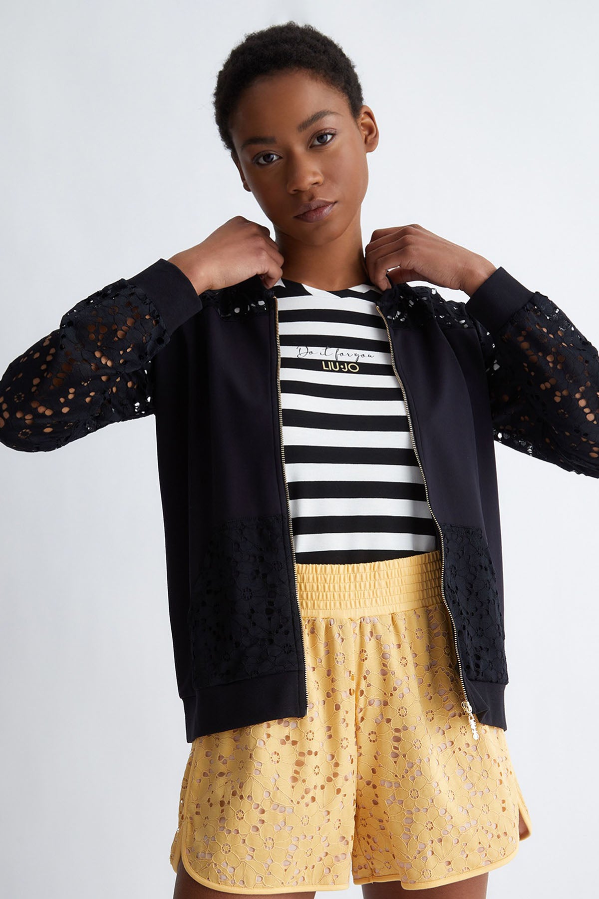 Liu Jo Fistolu Fermuarlı Ceket-Libas Trendy Fashion Store