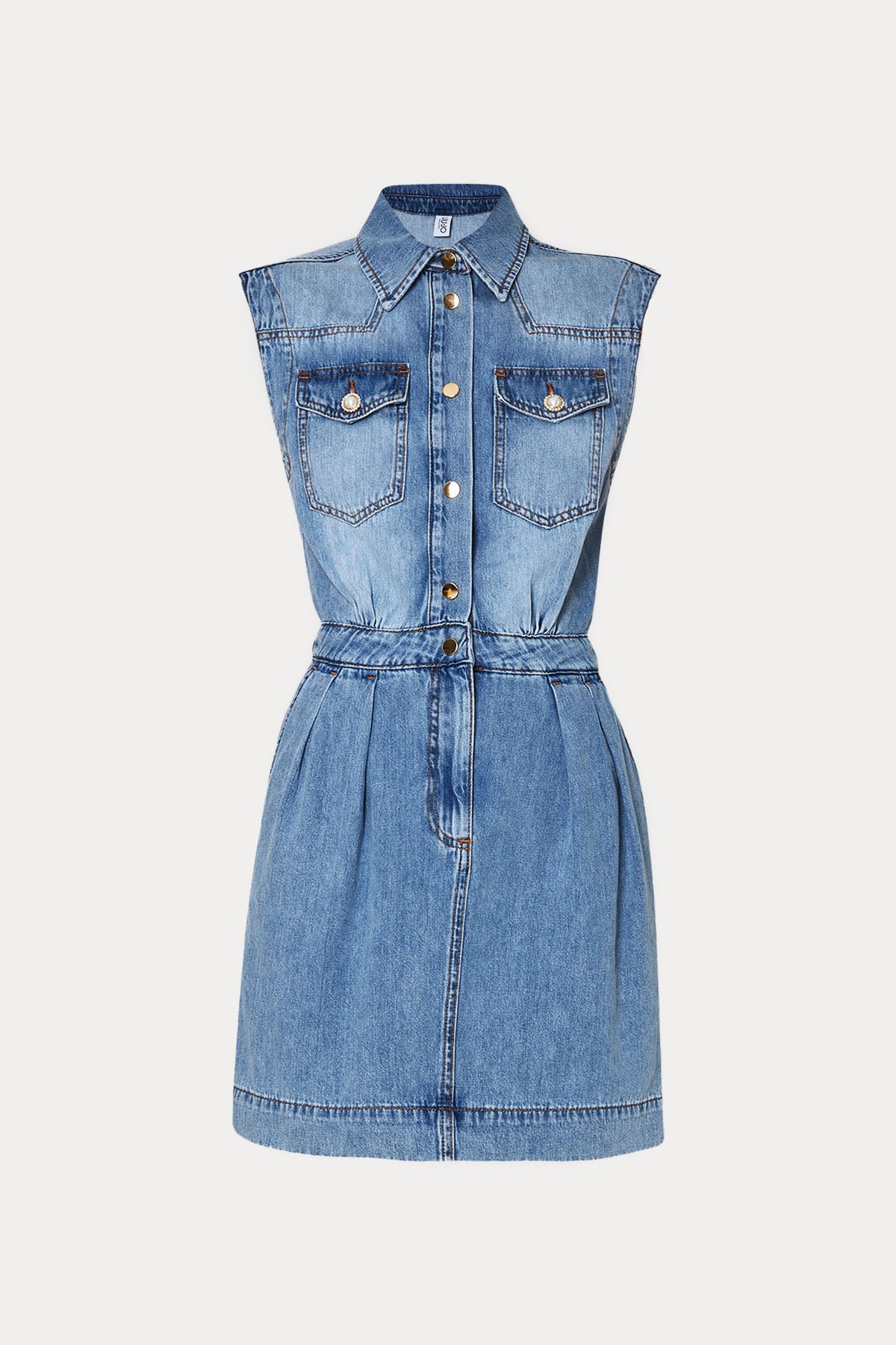 Liu Jo Mini Denim Elbise-Libas Trendy Fashion Store