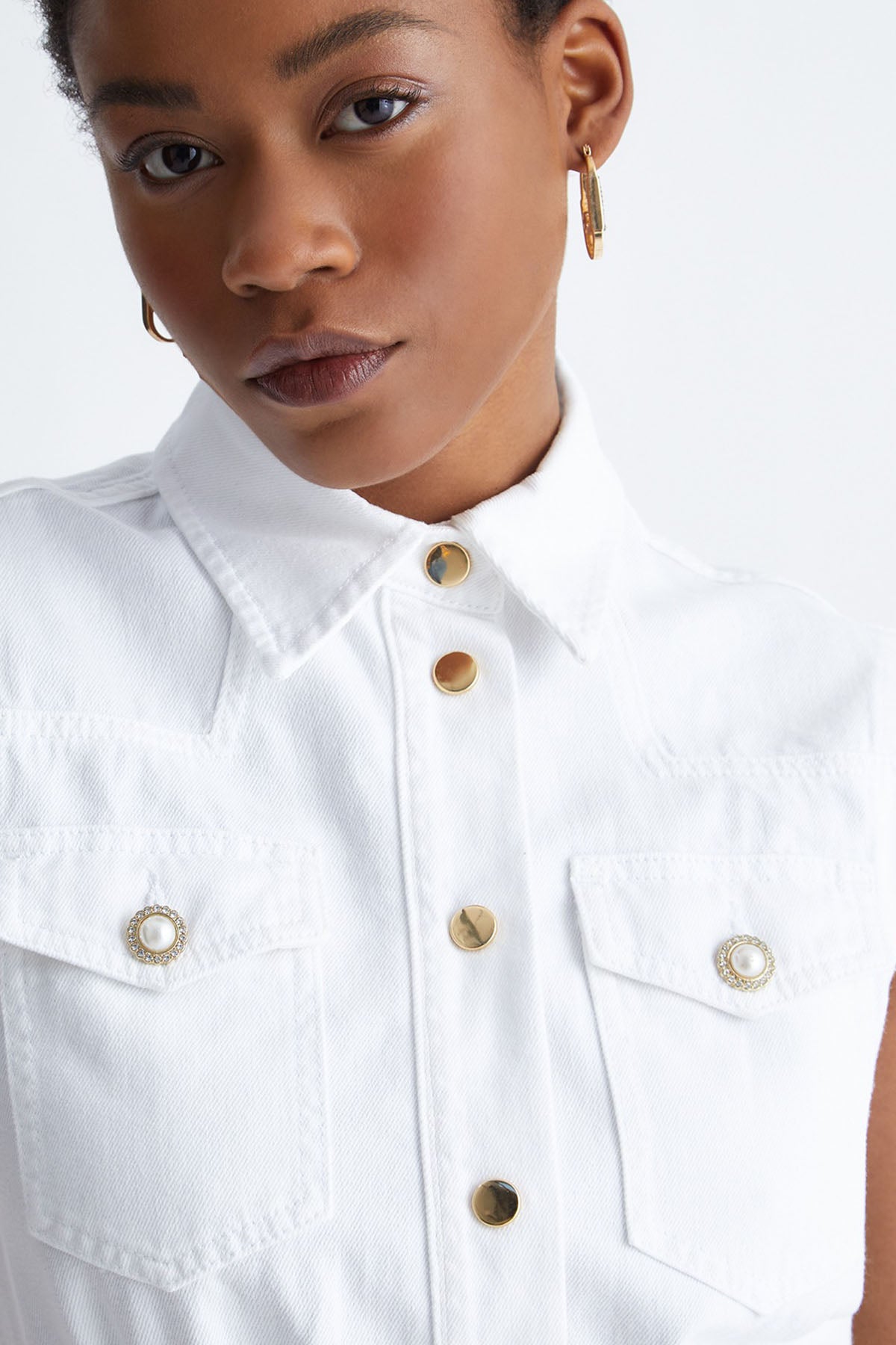 Liu Jo Mini Denim Elbise-Libas Trendy Fashion Store
