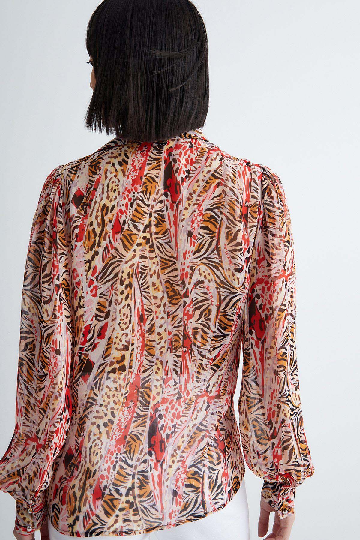 Liu Jo Desenli Gömlek-Libas Trendy Fashion Store