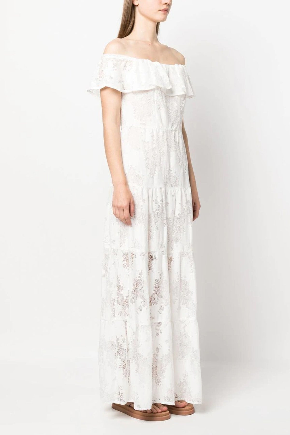Liu Jo Fistolu Straplez Maxi Elbise-Libas Trendy Fashion Store