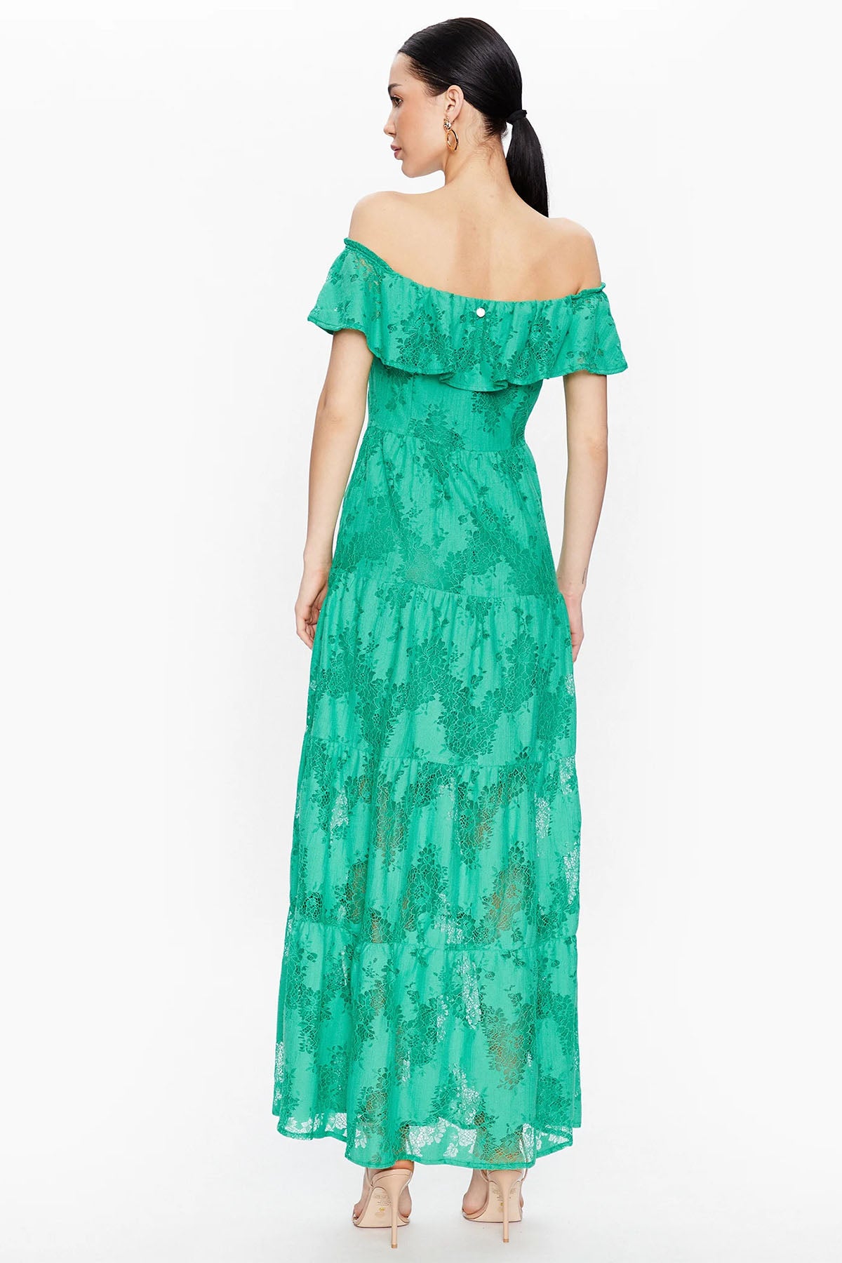 Liu Jo Fistolu Straplez Maxi Elbise-Libas Trendy Fashion Store