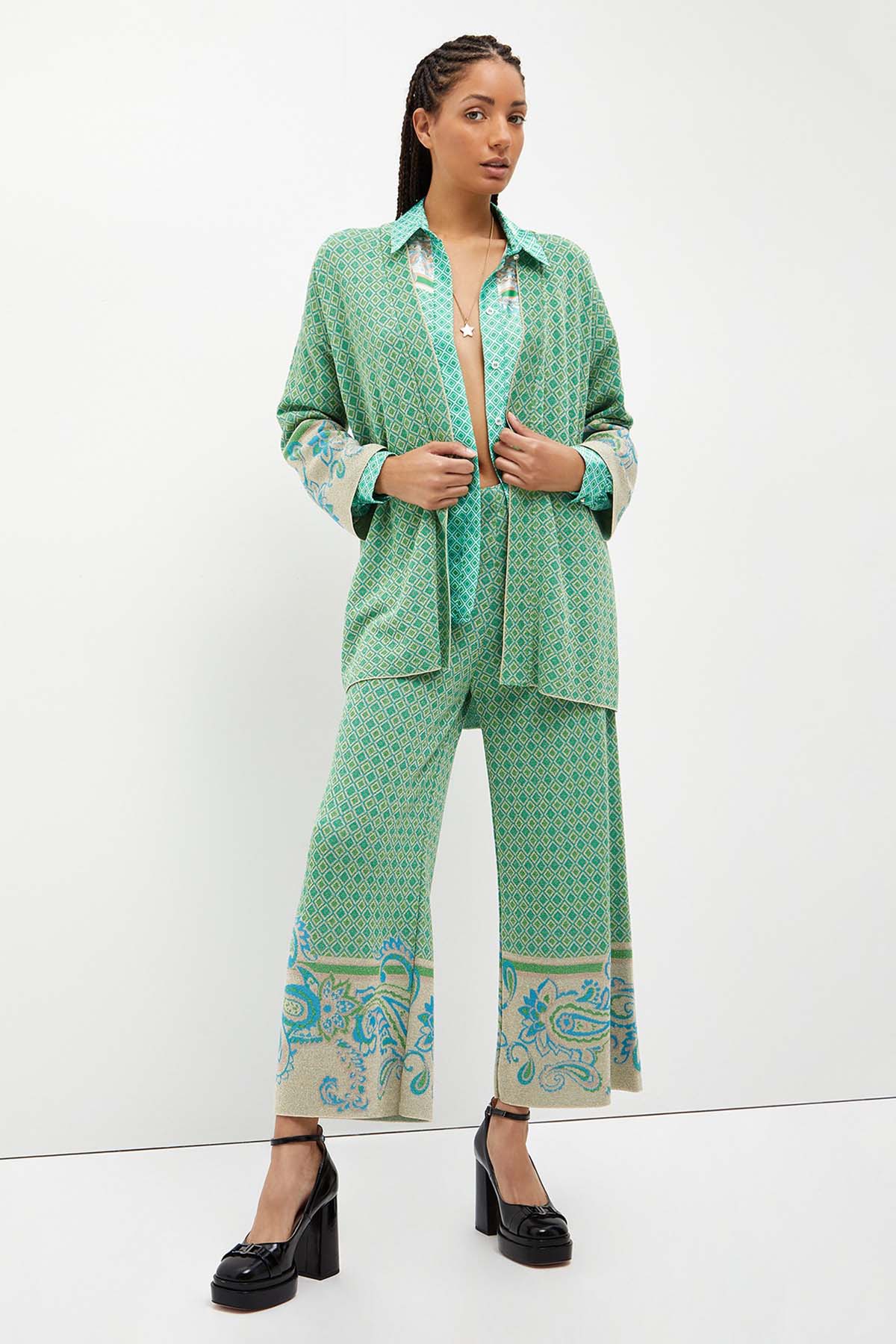 Liu Jo Belden Kuşaklı Triko Ceket-Libas Trendy Fashion Store