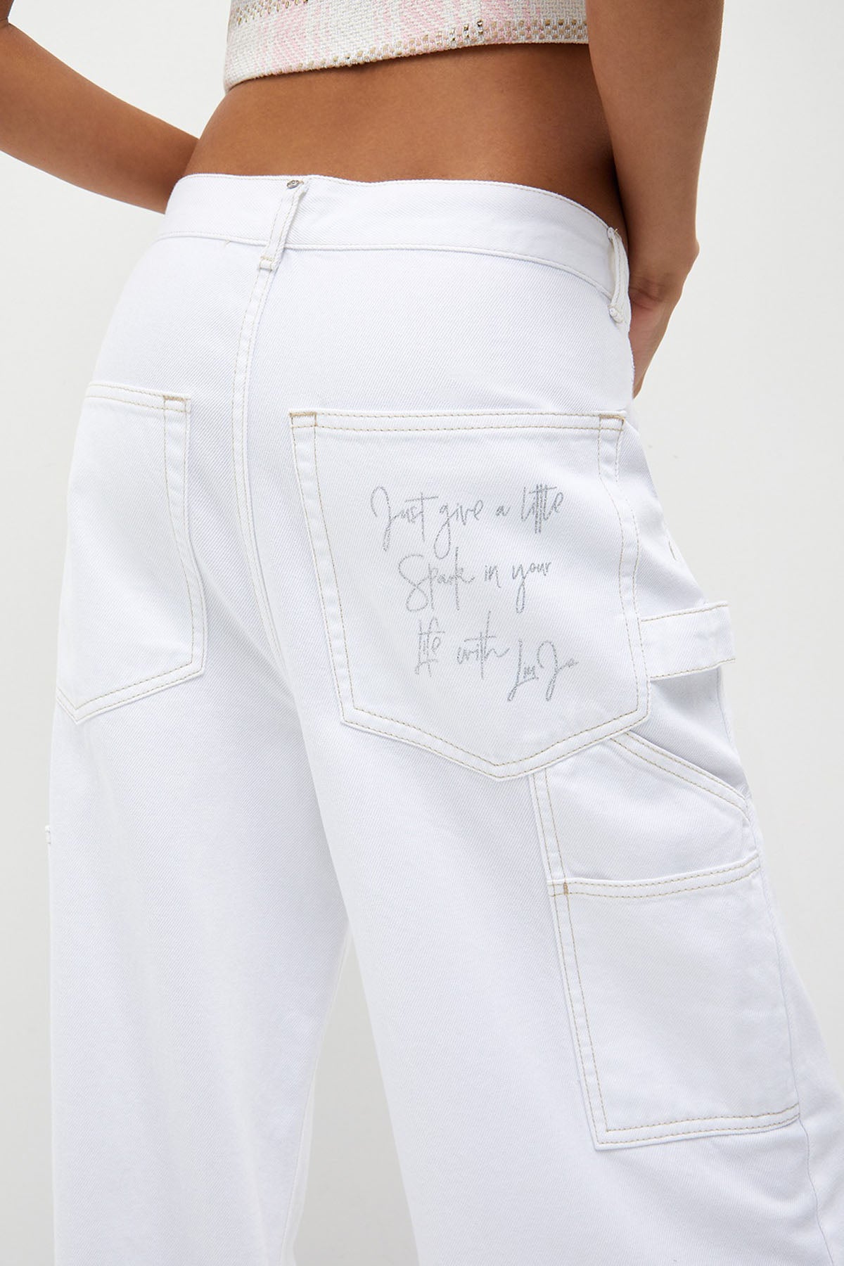 Liu Jo Rahat Kesim Kargo Cepli Jeans-Libas Trendy Fashion Store