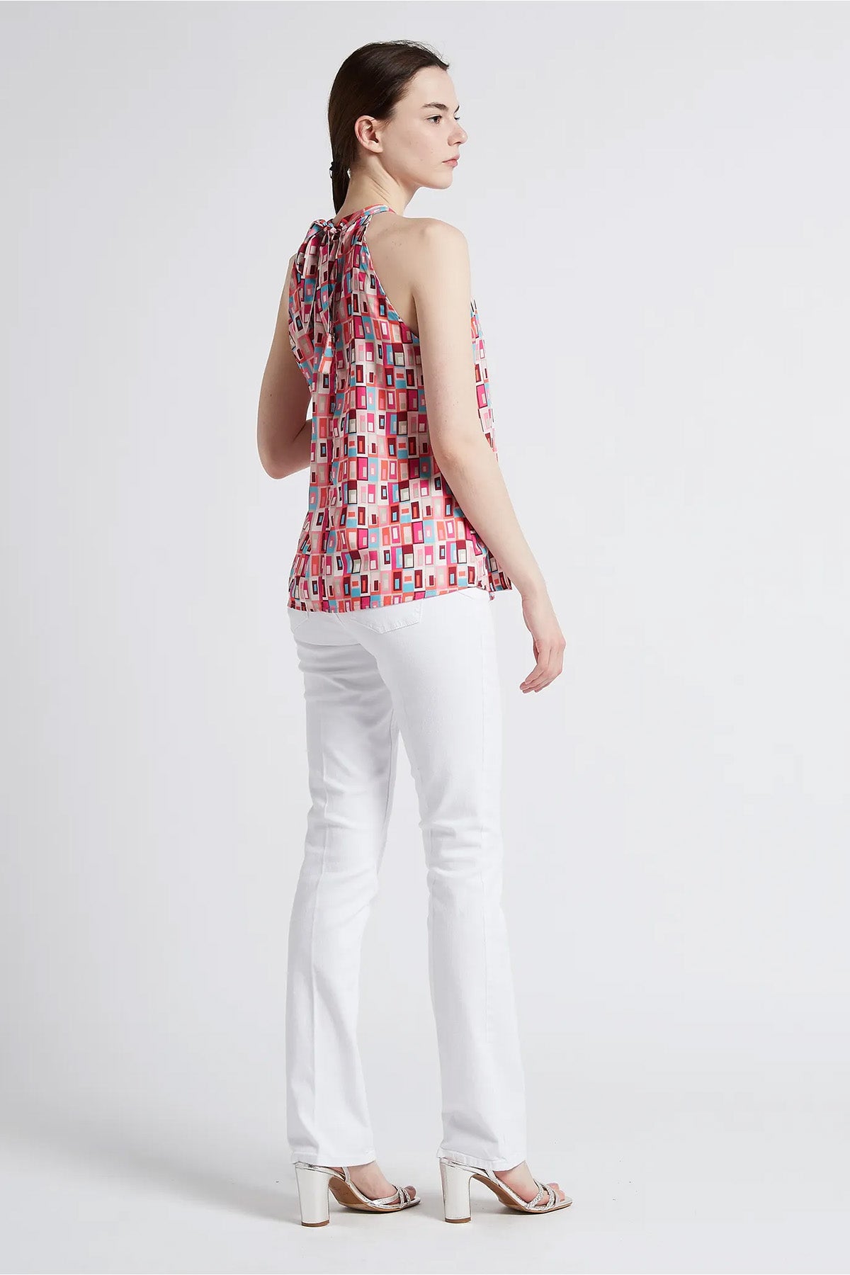 Liu Jo Desenli Kolsuz Bluz-Libas Trendy Fashion Store