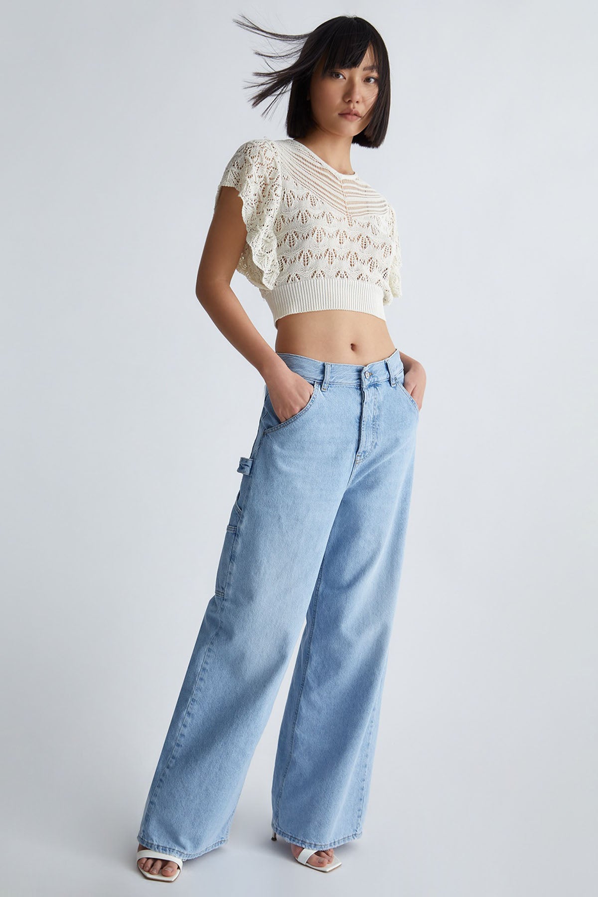 Liu Jo Örgü Crop Bluz-Libas Trendy Fashion Store