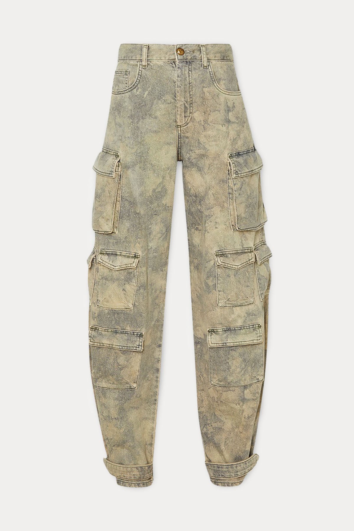 Liu Jo Kamuflaj Desenli Kargo Cepli Jeans-Libas Trendy Fashion Store