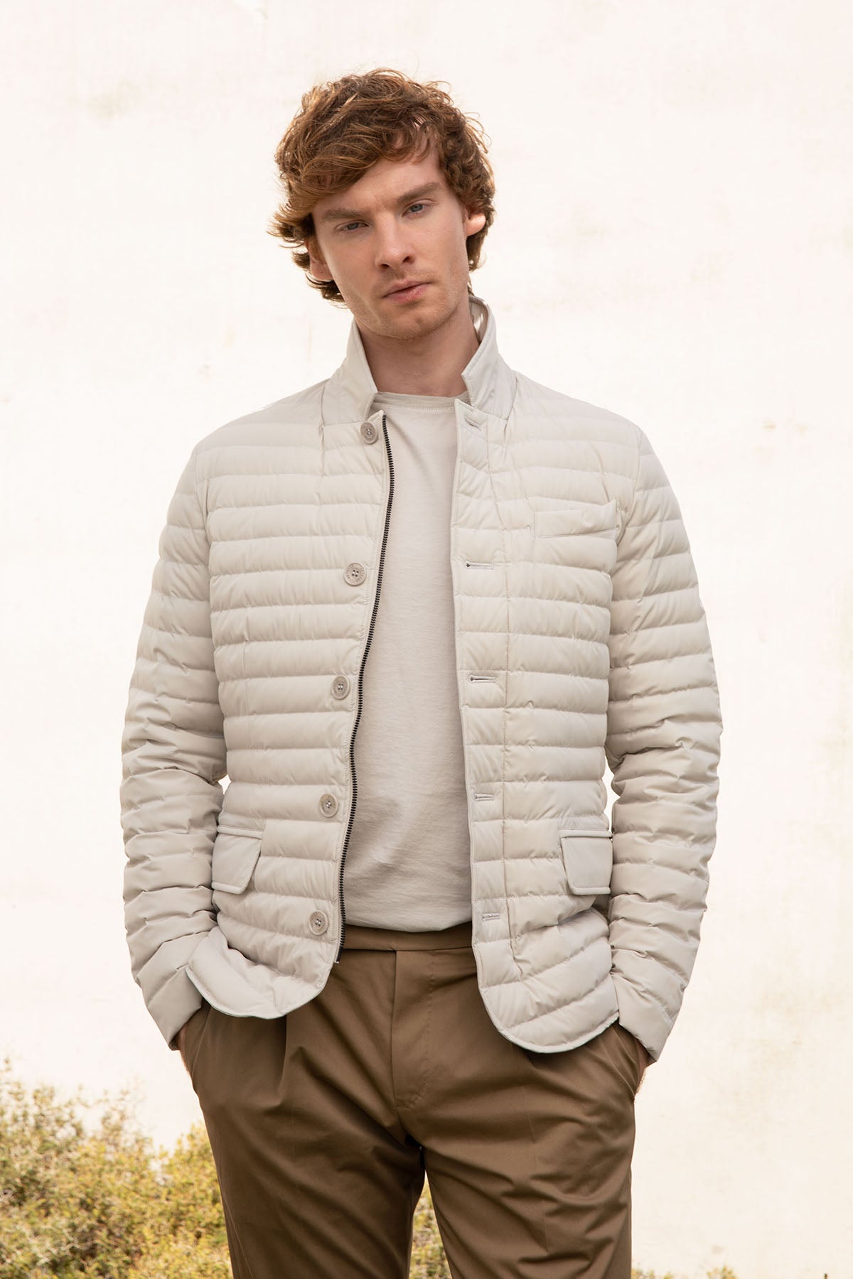 Hetrego Pascal Dik Yaka Puffer Mont Ceket-Libas Trendy Fashion Store