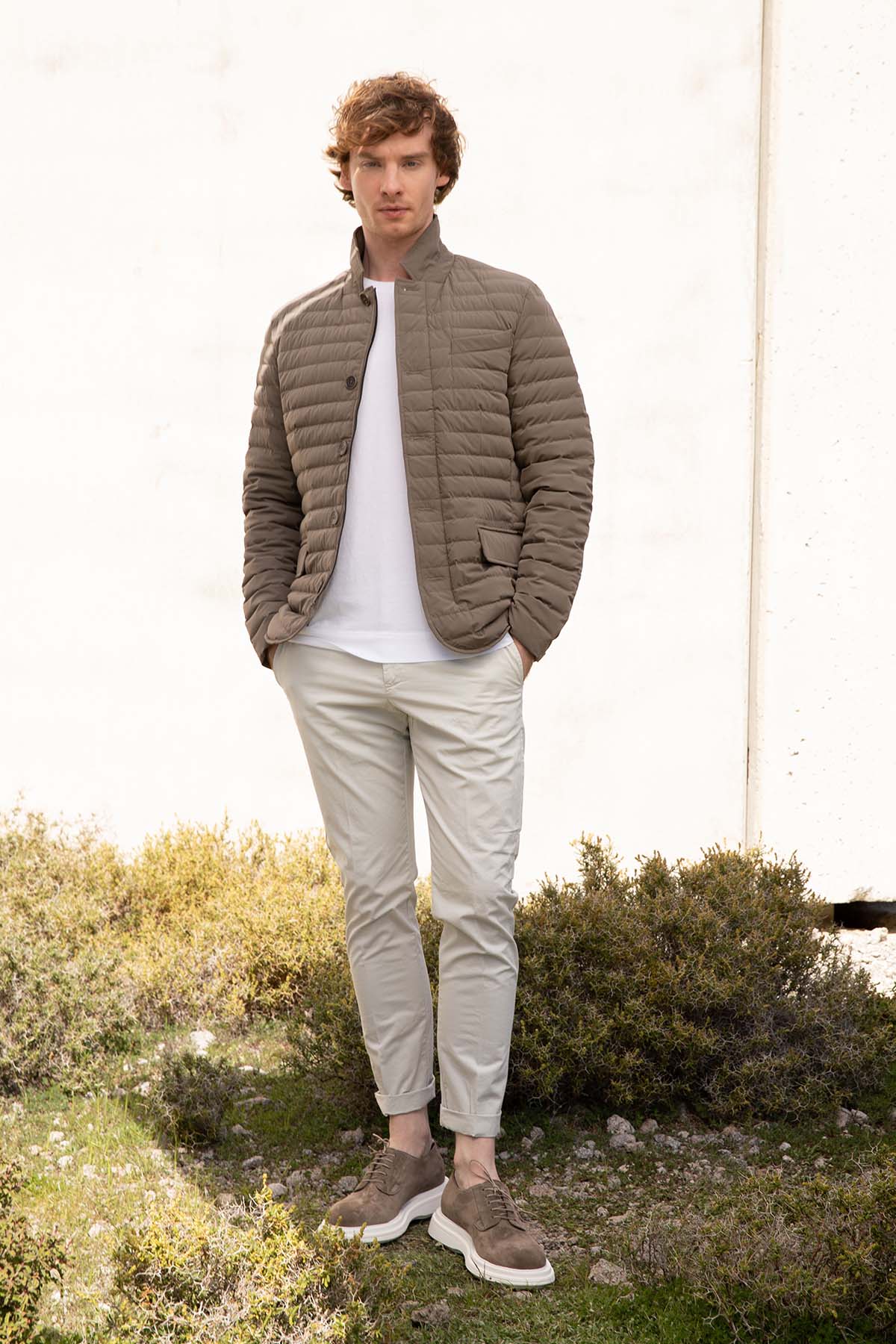 Hetrego Pascal Dik Yaka Puffer Mont Ceket-Libas Trendy Fashion Store