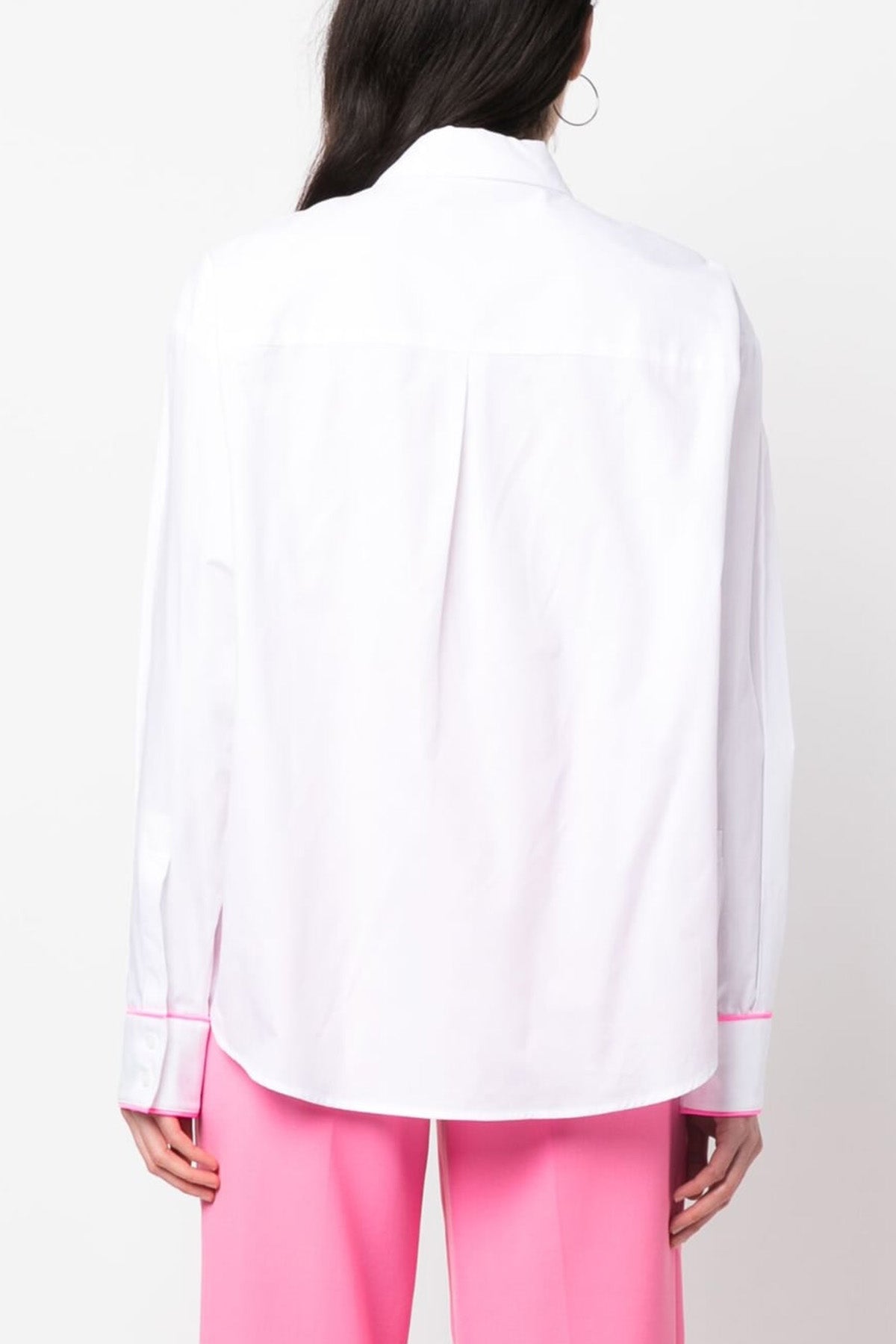 Chiara Ferragni Klasik Yaka Şerit Detaylı Gömlek-Libas Trendy Fashion Store