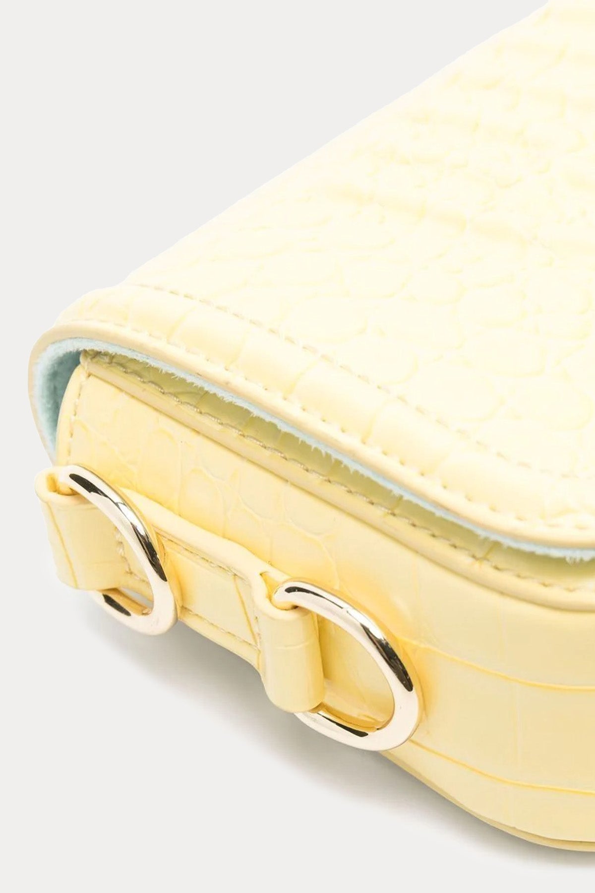 Chiara Ferragni Krokodil Baskılı Deri Göz Logolu Omuz Çantası-Libas Trendy Fashion Store