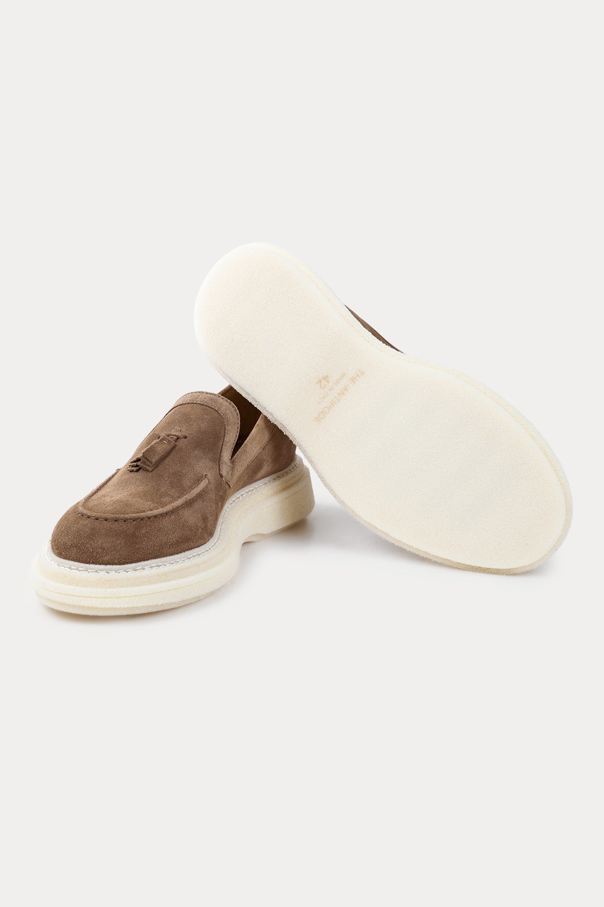 The Antipode Victor Süet Püsküllü Loafer Ayakkabı