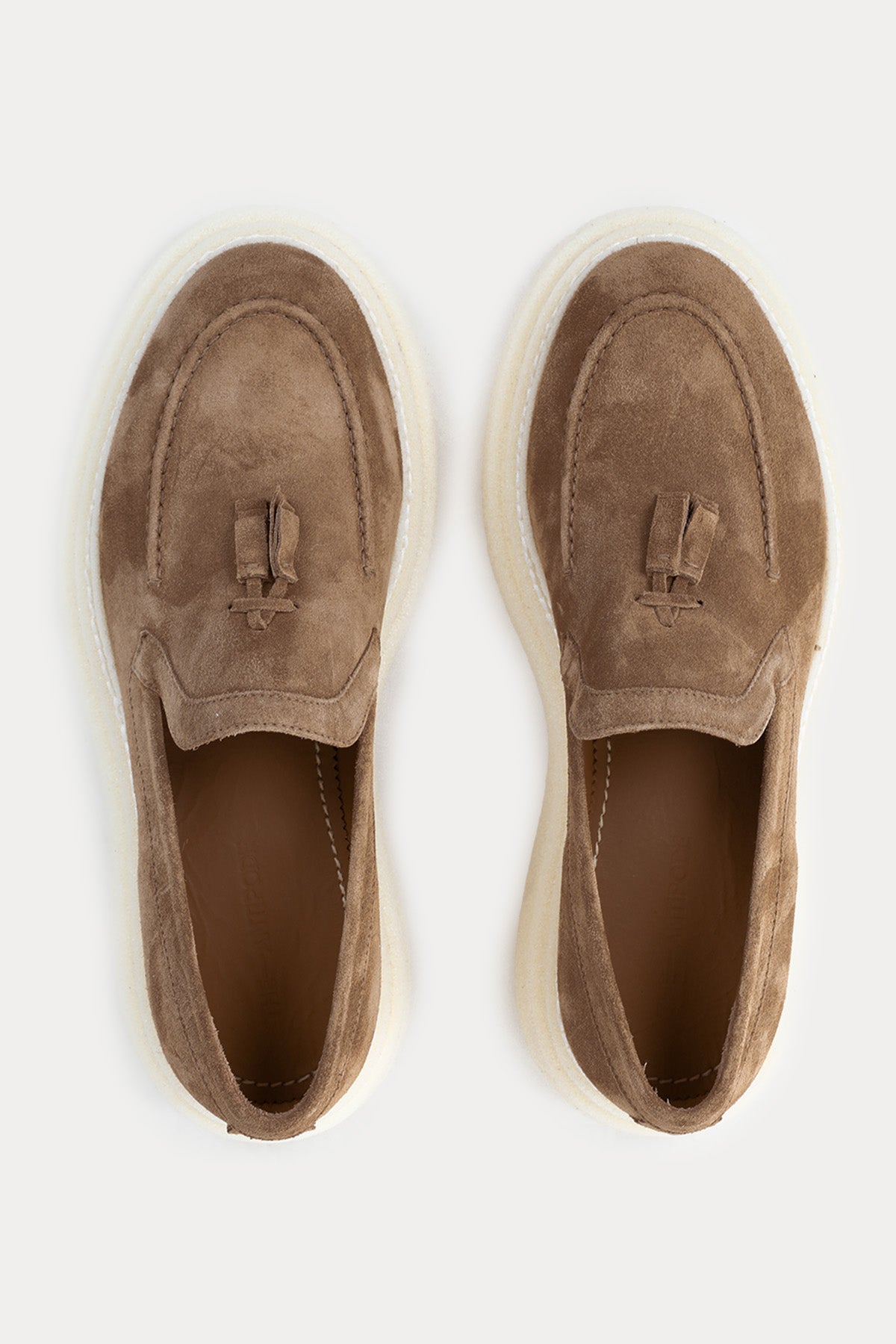 The Antipode Victor Süet Püsküllü Loafer Ayakkabı