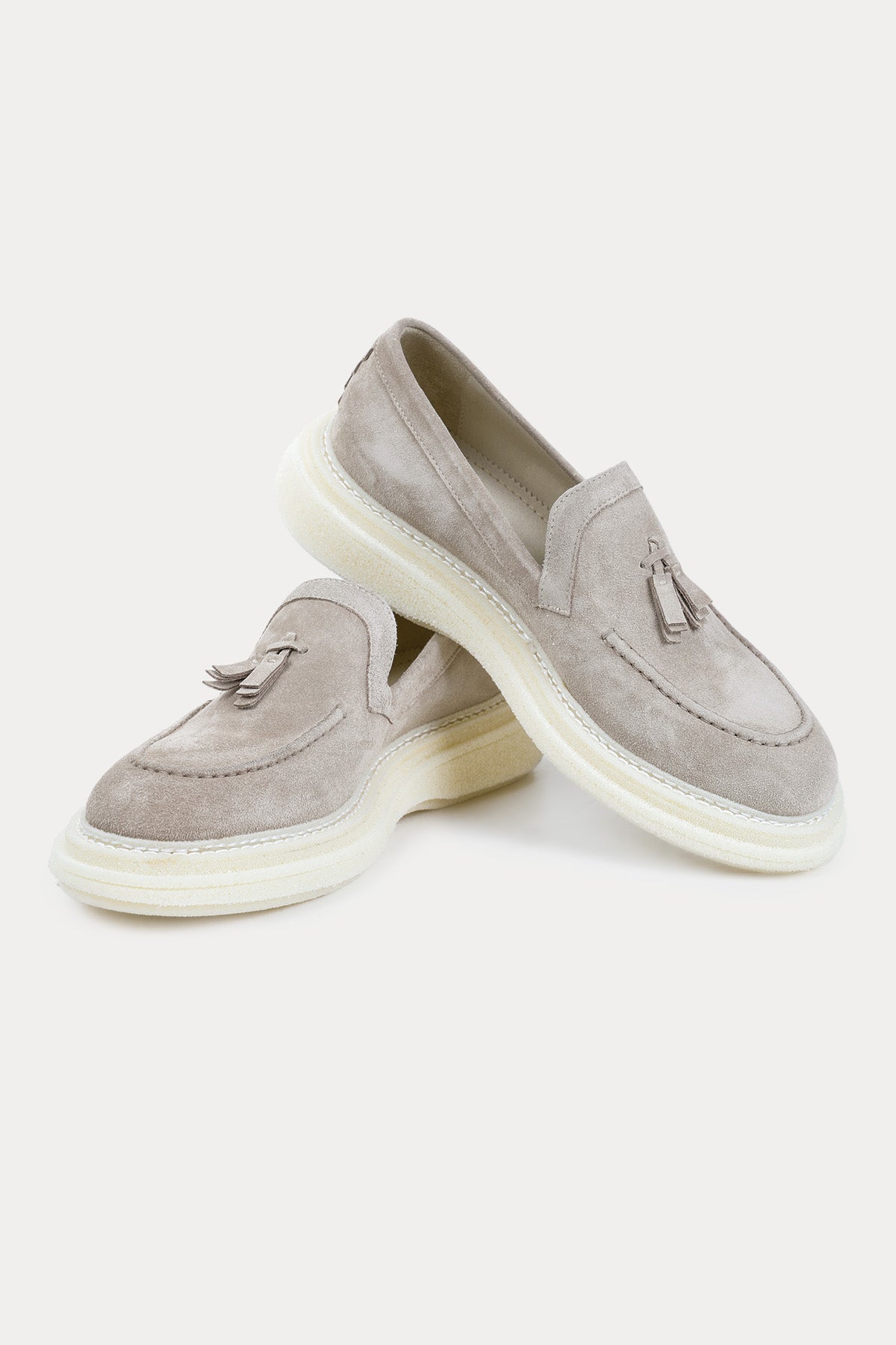 The Antipode Victor Süet Püsküllü Loafer Ayakkabı-Libas Trendy Fashion Store