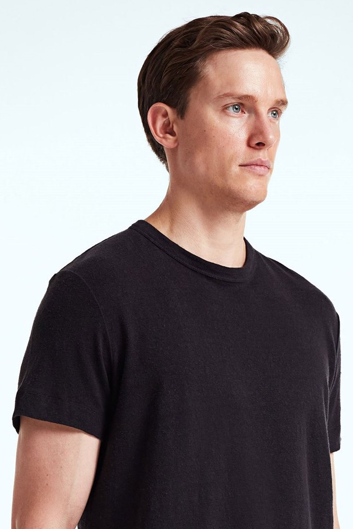 Bluemint Roman Yuvarlak Yaka Keten T-shirt-Libas Trendy Fashion Store