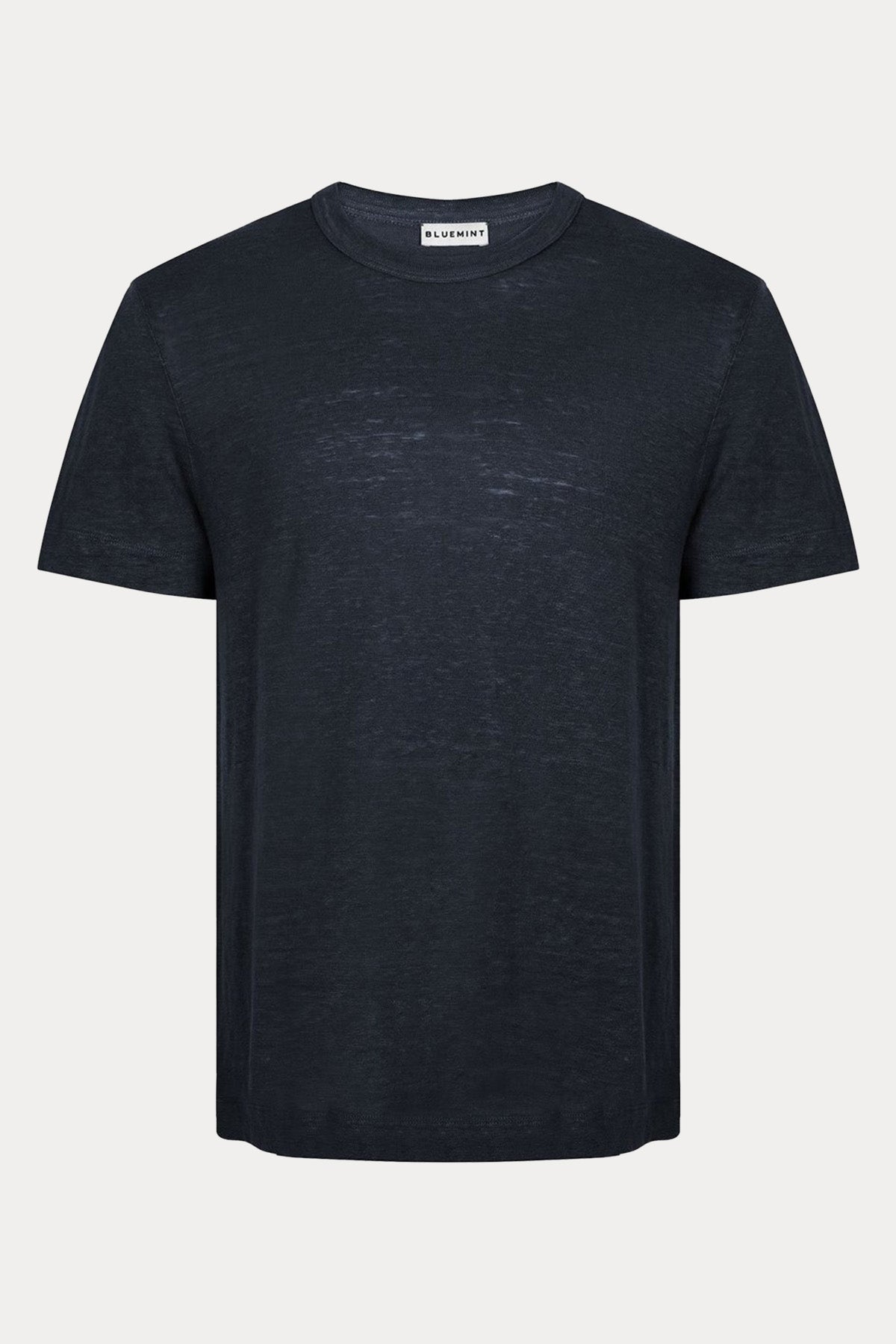 Bluemint Roman Yuvarlak Yaka Keten T-shirt-Libas Trendy Fashion Store