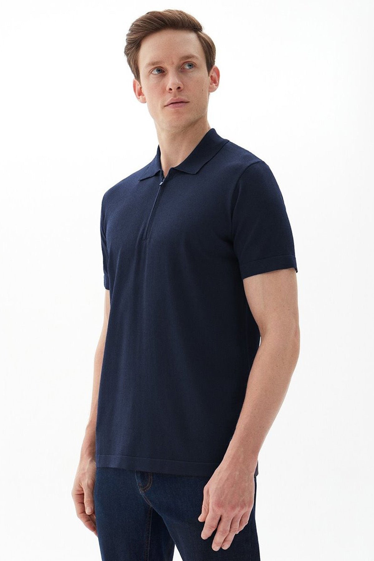 Bluemint Devon Custom Fit Polo Yaka T-shirt-Libas Trendy Fashion Store