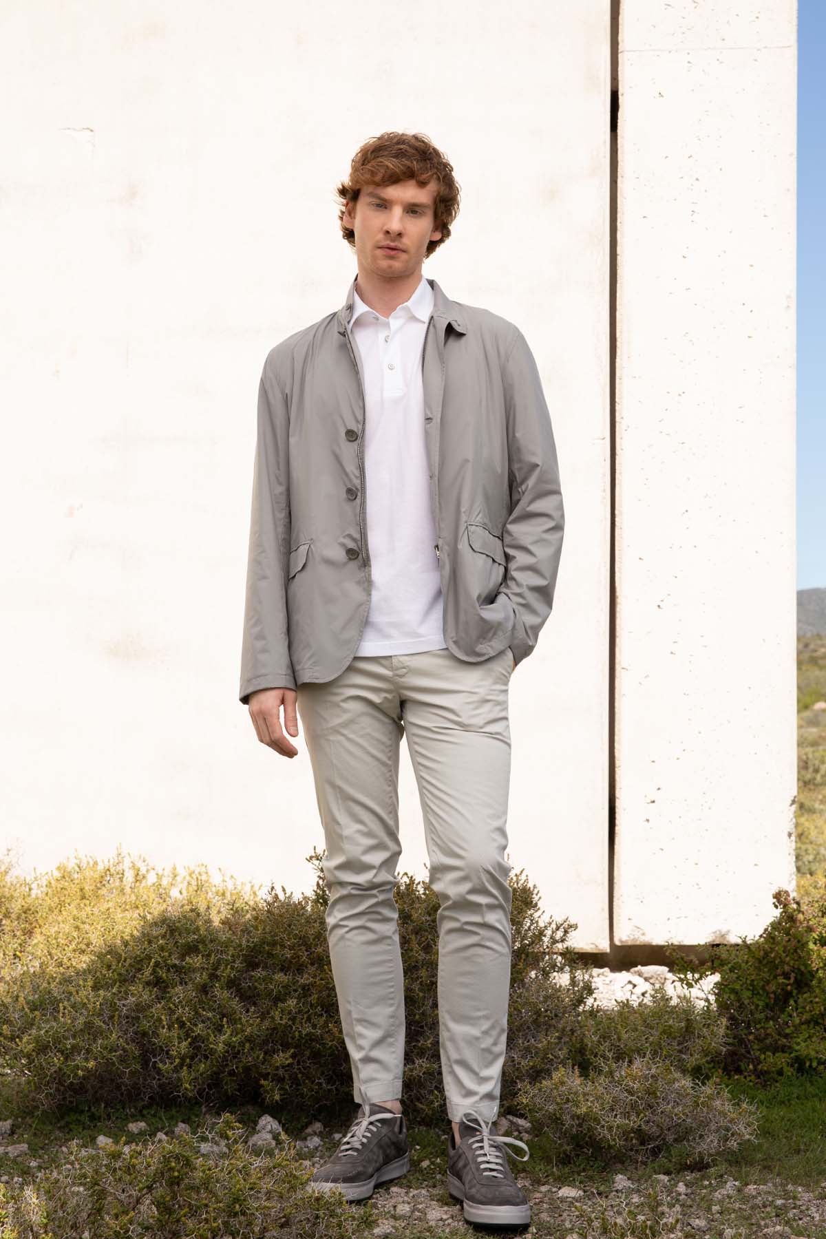 Herno Regular Fit Polo Yaka T-shirt-Libas Trendy Fashion Store