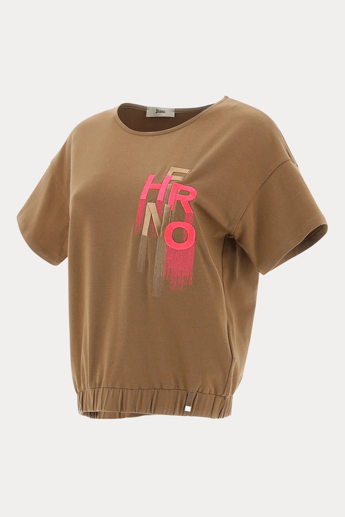 Herno Boxy Fit Belden Büzgülü Yuvarlak Yaka Bluz-Libas Trendy Fashion Store