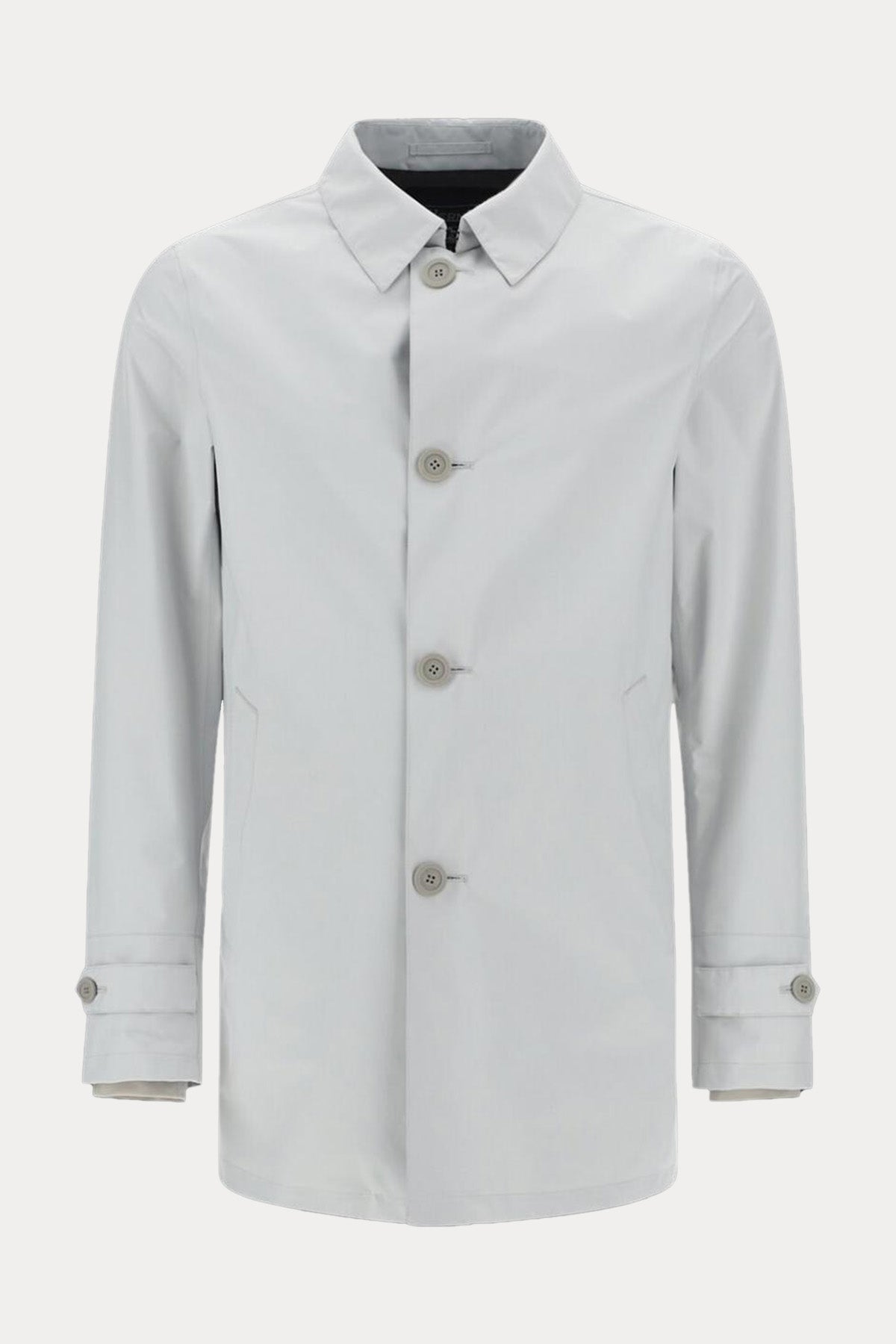 Herno Laminar Klasik Yaka Trençkot-Libas Trendy Fashion Store