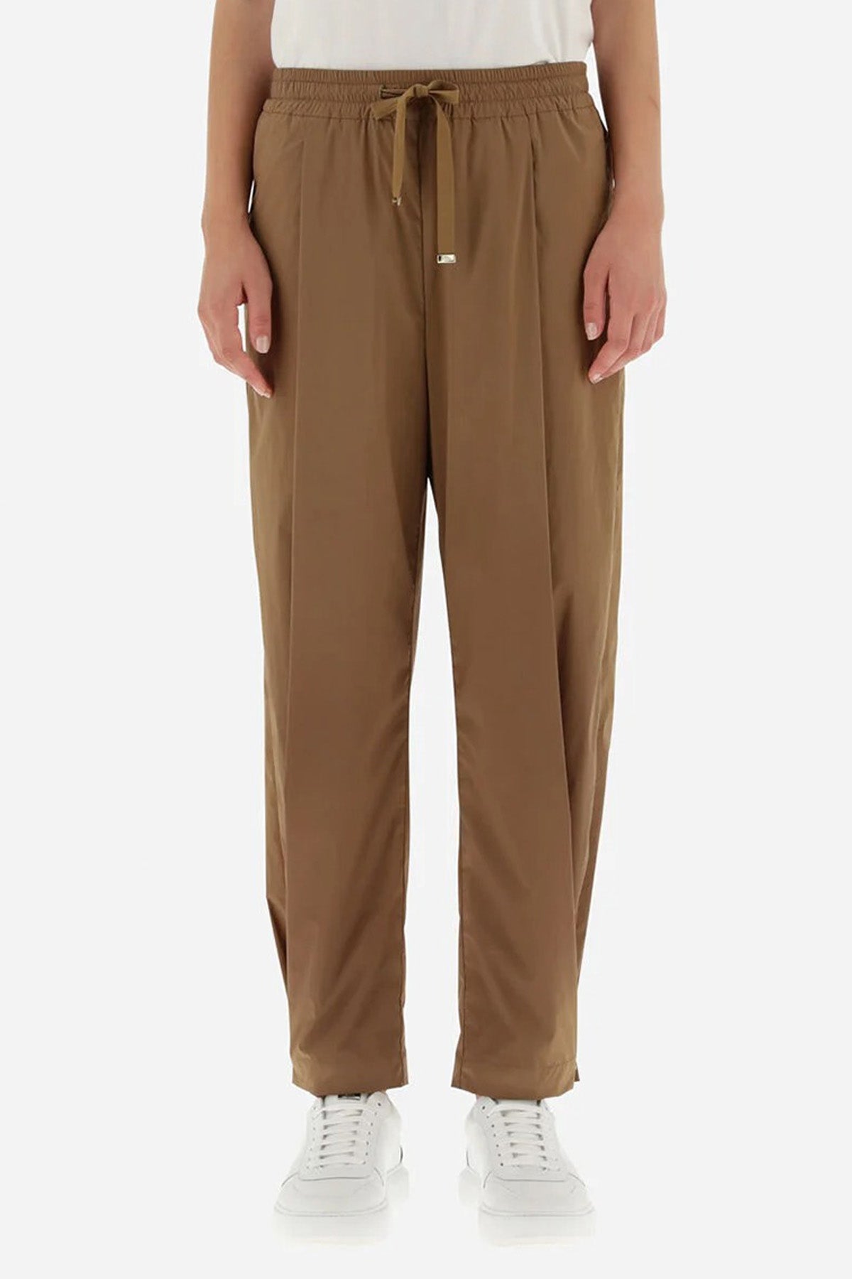 Herno Beli Lastikli Streç Pantolon-Libas Trendy Fashion Store