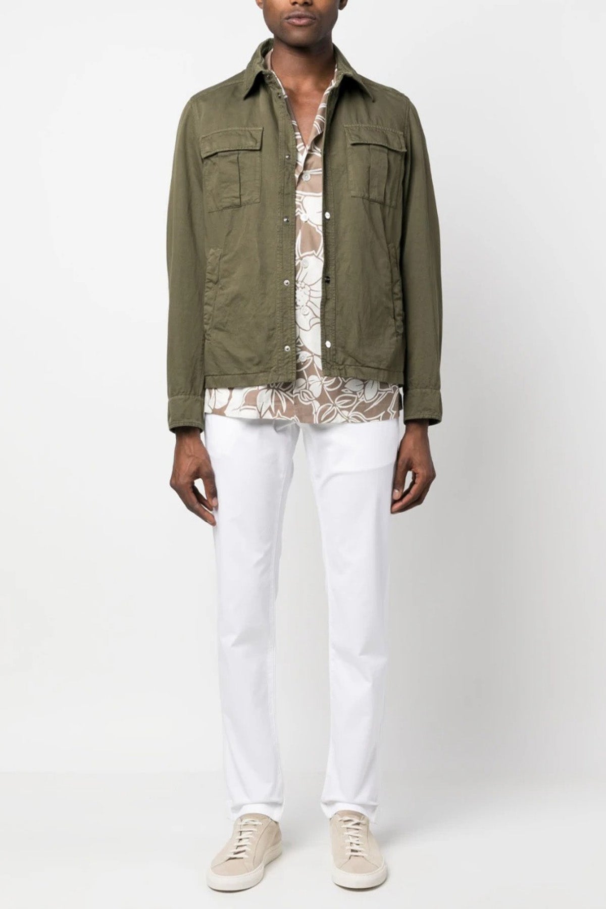 Herno Ketenli Gömlek Ceket-Libas Trendy Fashion Store