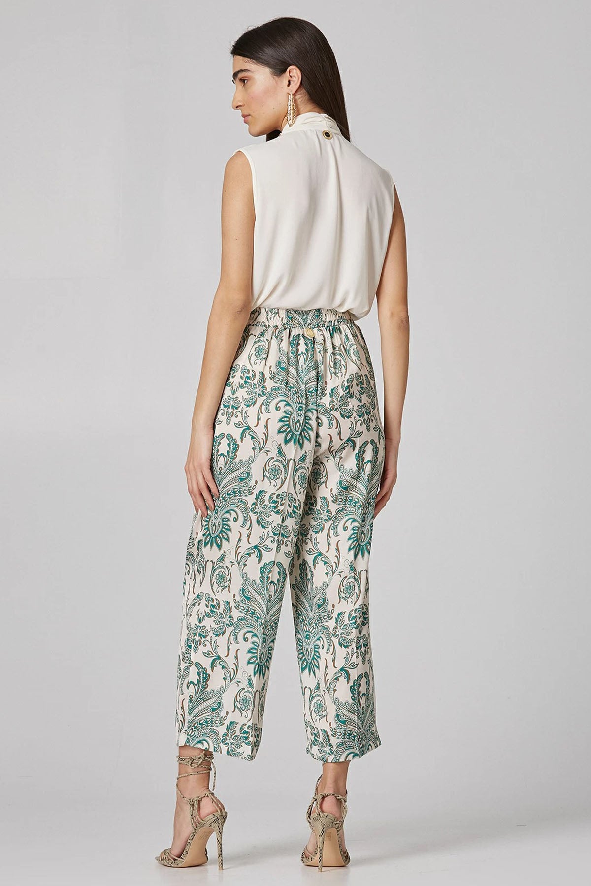 Lynne V Yaka Kolsuz Bluz-Libas Trendy Fashion Store