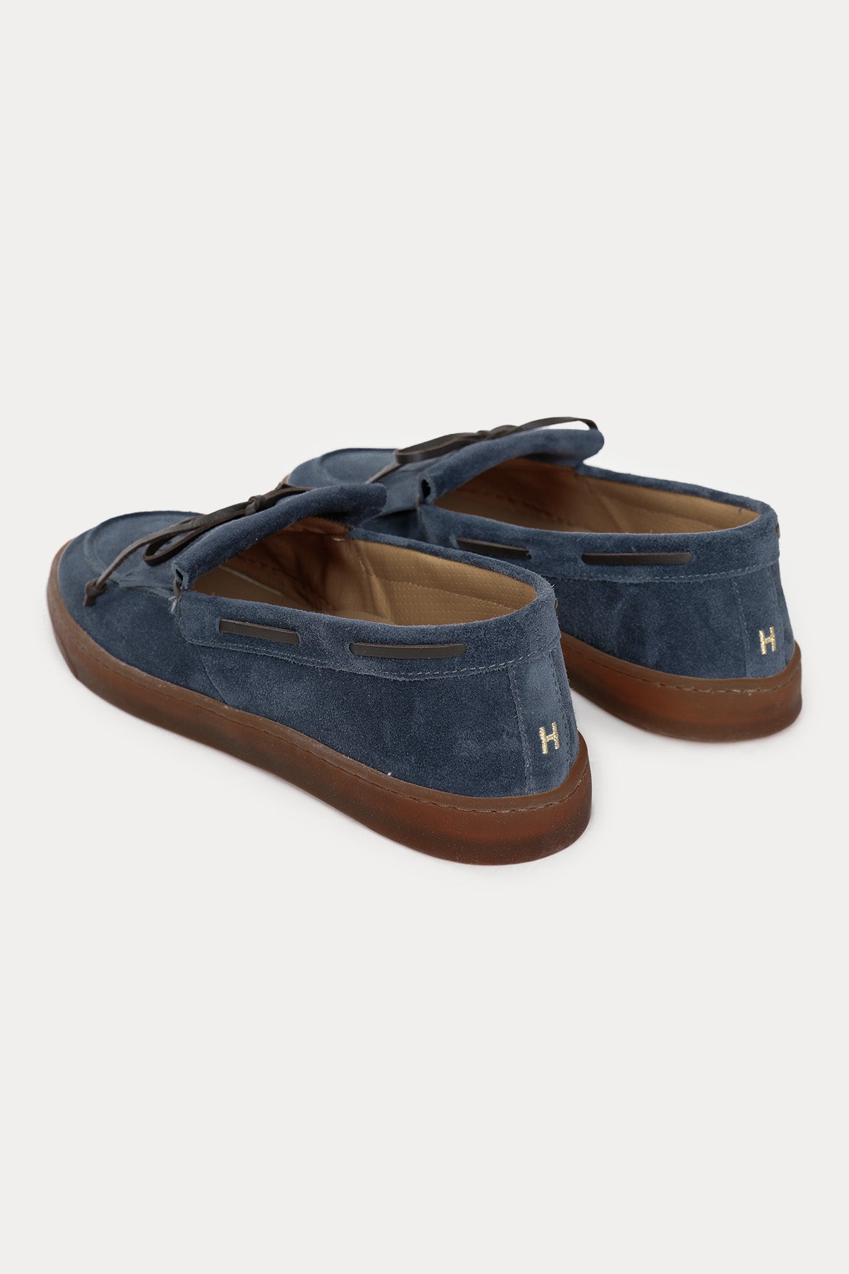 Henderson Idra Deri Bağcıklı Püsküllü Süet Loafer Ayakkabı-Libas Trendy Fashion Store