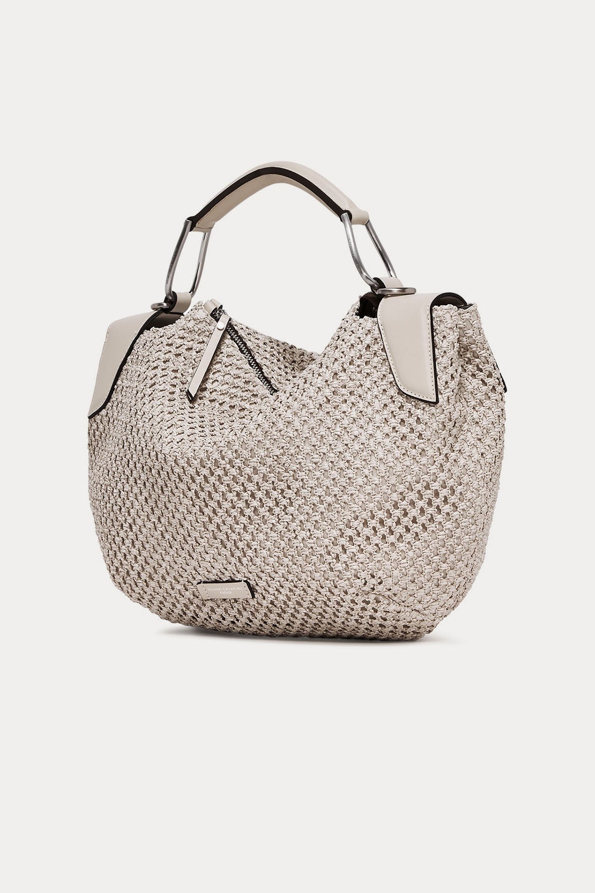 Gianni Chiarini Alicudi Rafya Örgü Omuz Çantası-Libas Trendy Fashion Store