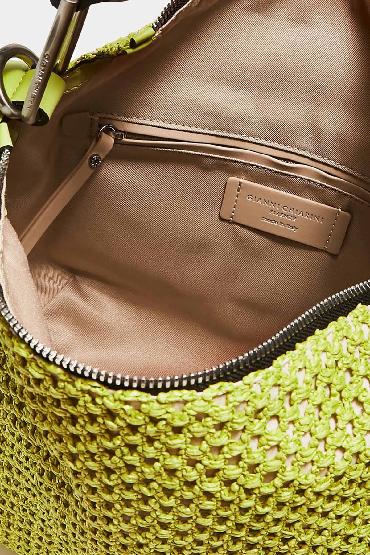 Gianni Chiarini Alicudi Rafya Örgü Omuz Çantası-Libas Trendy Fashion Store