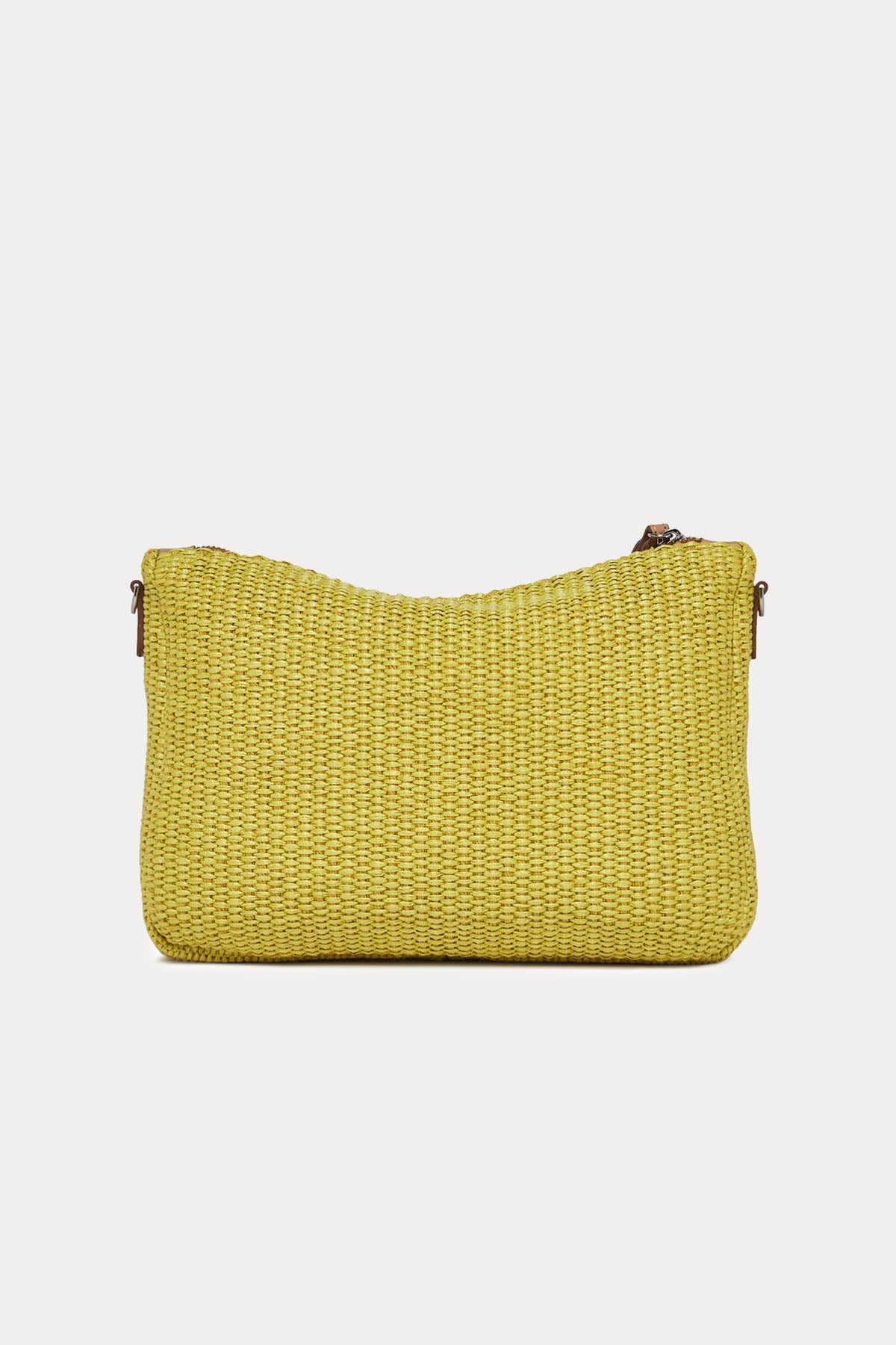 Gianni Chiarini Nora Pouch Rafya Örgü Clutch Çanta-Libas Trendy Fashion Store