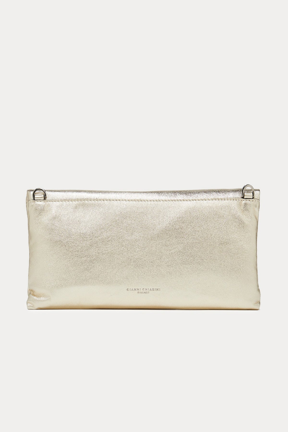 Gianni Chiarini Cherry Parlak Deri Clutch Çanta-Libas Trendy Fashion Store