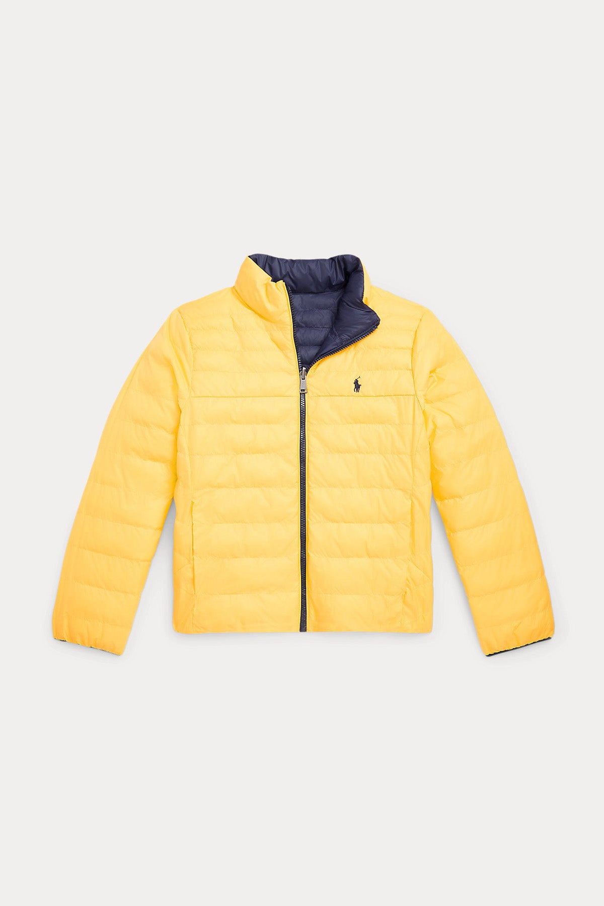 Polo Ralph Lauren Kids S-L Beden Erkek Çocuk Çift Taraflı Puffer Mont-Libas Trendy Fashion Store
