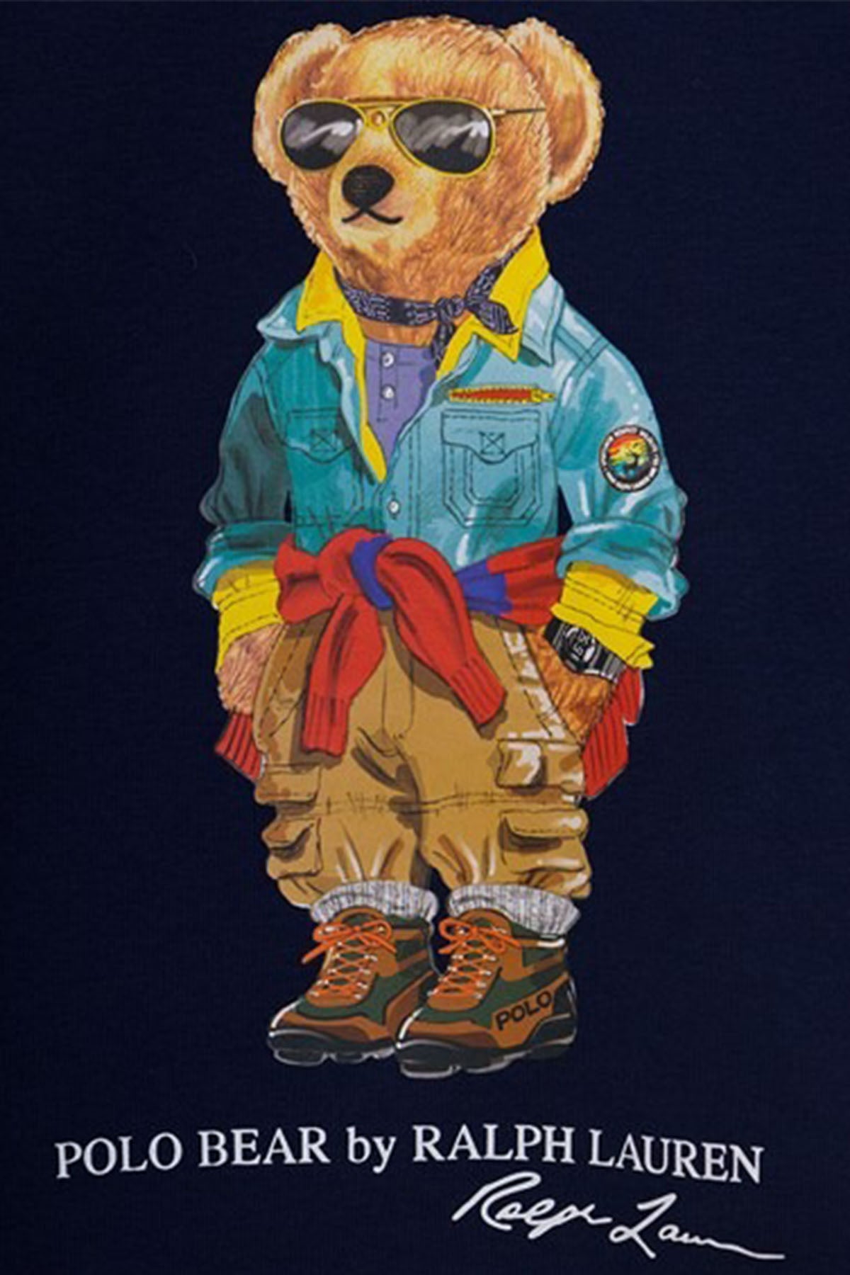Polo Ralph Lauren Kids S-L Beden Erkek Çocuk Polo Bear Sweatshirt-Libas Trendy Fashion Store