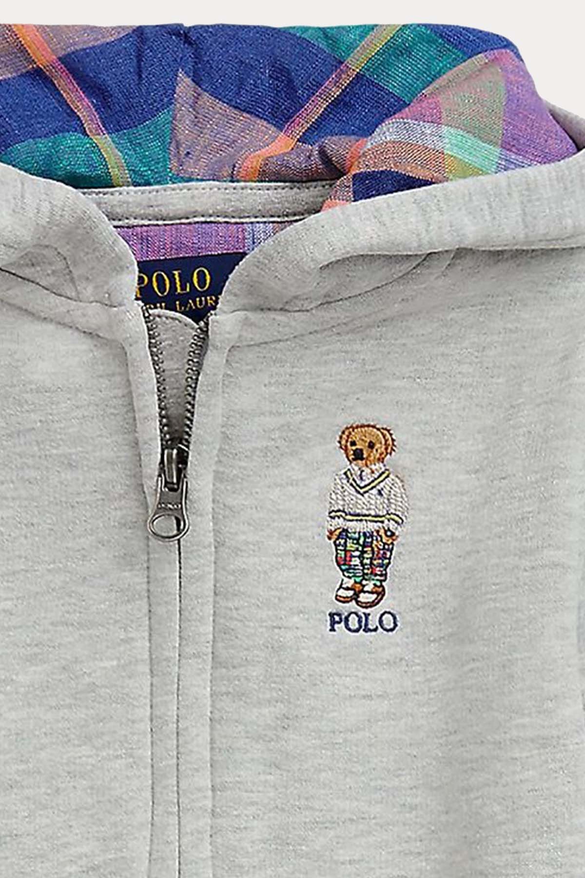 Polo Ralph Lauren Kids 5-7 Yaş Erkek Çocuk Kapüşonlu Sweatshirt Ceket-Libas Trendy Fashion Store