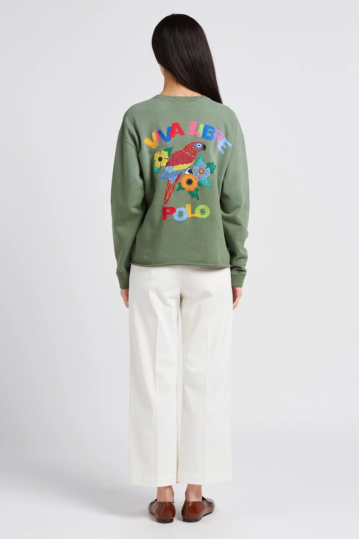 Polo Ralph Lauren Viva Libre Nakış Logolu Sweatshirt-Libas Trendy Fashion Store